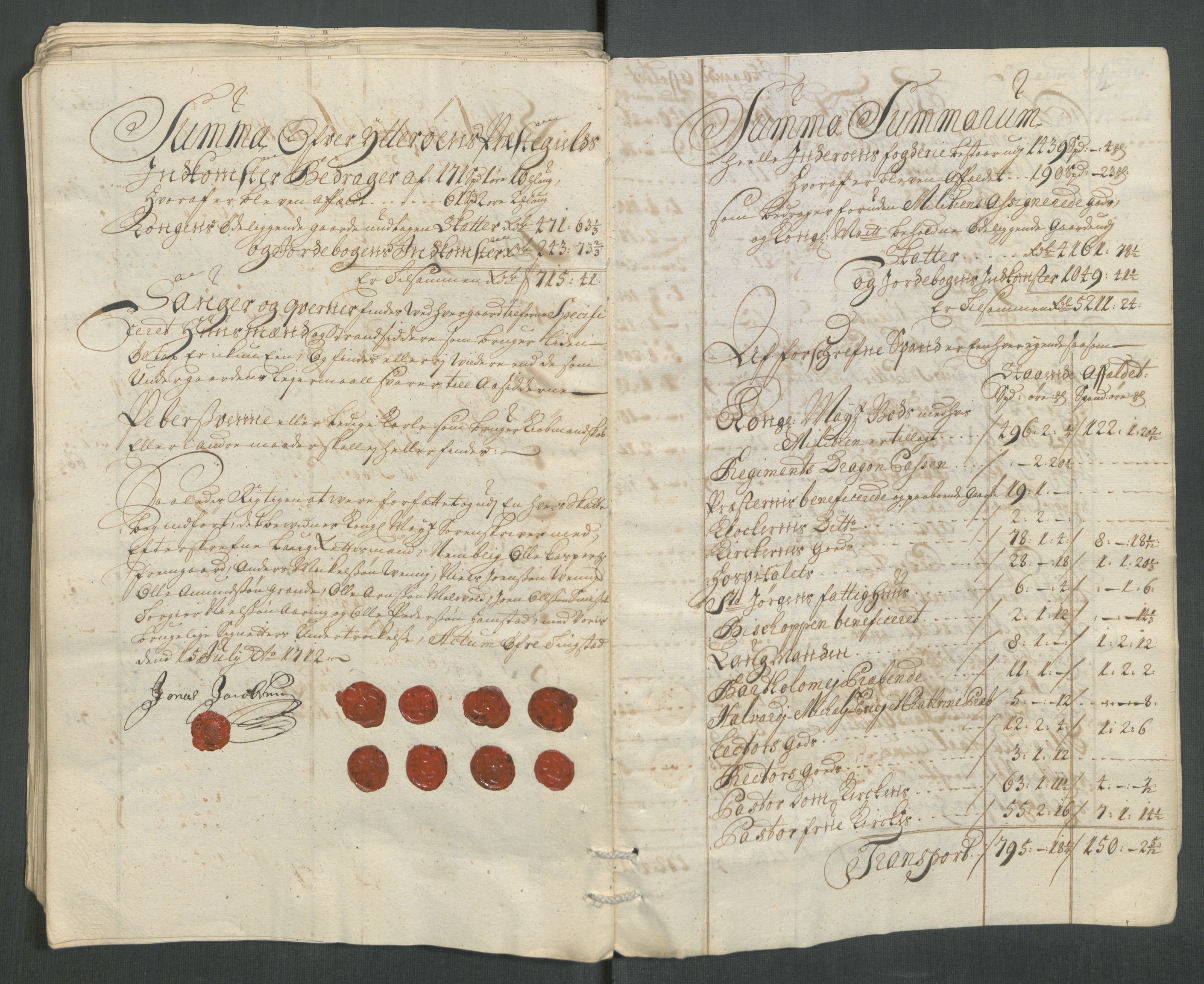 Rentekammeret inntil 1814, Reviderte regnskaper, Fogderegnskap, RA/EA-4092/R63/L4320: Fogderegnskap Inderøy, 1712, p. 122