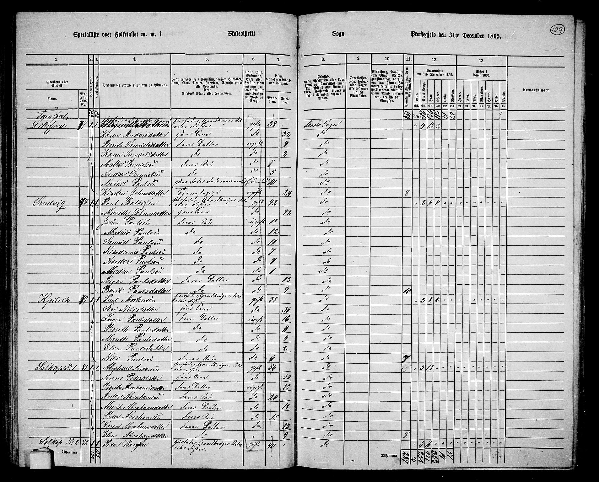 RA, 1865 census for Måsøy, 1865, p. 26