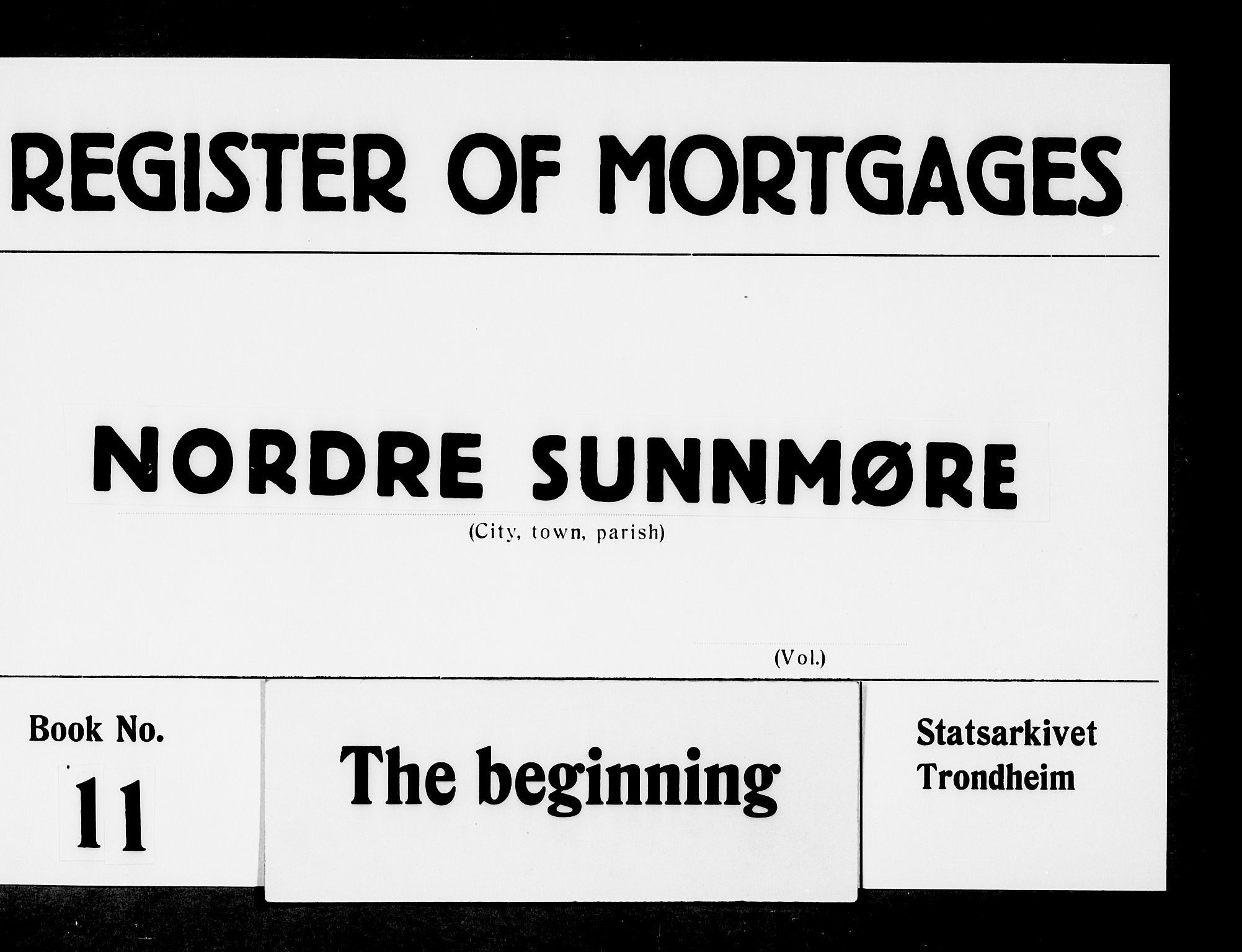 Nordre Sunnmøre sorenskriveri, AV/SAT-A-0006/1/2/2C/2Ca/L0012: Mortgage book no. 15a, 1871-1874