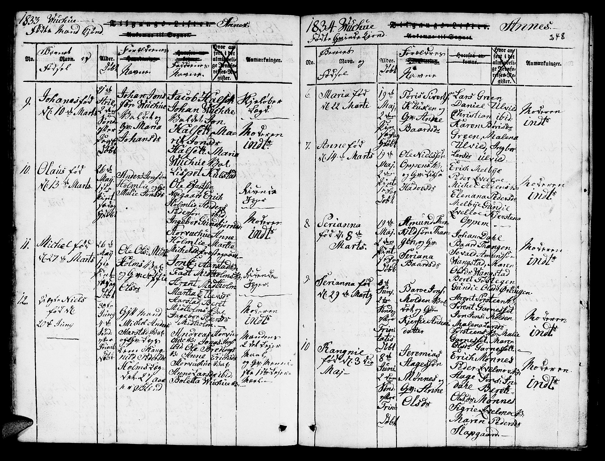 Ministerialprotokoller, klokkerbøker og fødselsregistre - Nord-Trøndelag, SAT/A-1458/724/L0265: Parish register (copy) no. 724C01, 1816-1845, p. 248