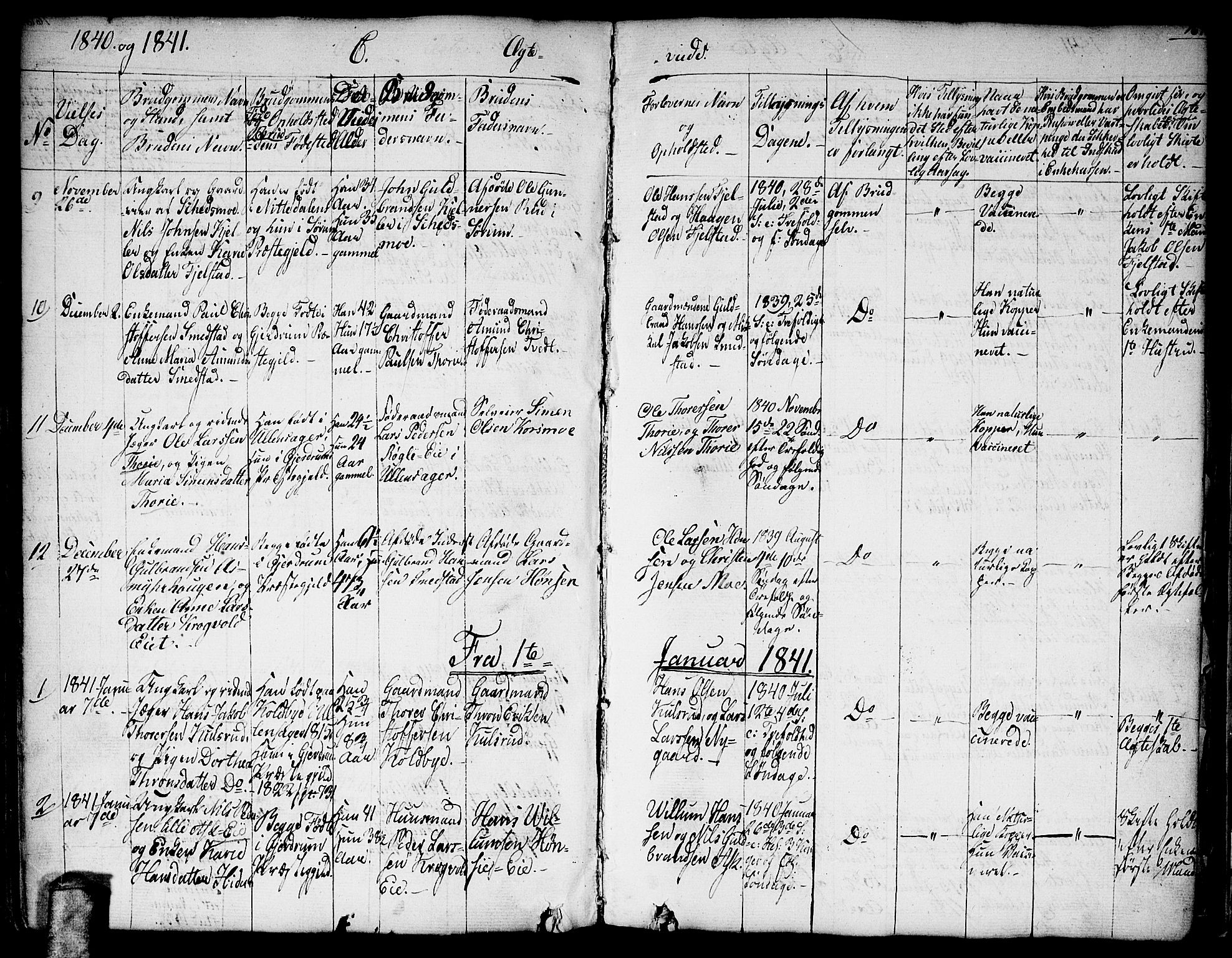 Gjerdrum prestekontor Kirkebøker, AV/SAO-A-10412b/G/Ga/L0002: Parish register (copy) no. I 2, 1836-1850, p. 167