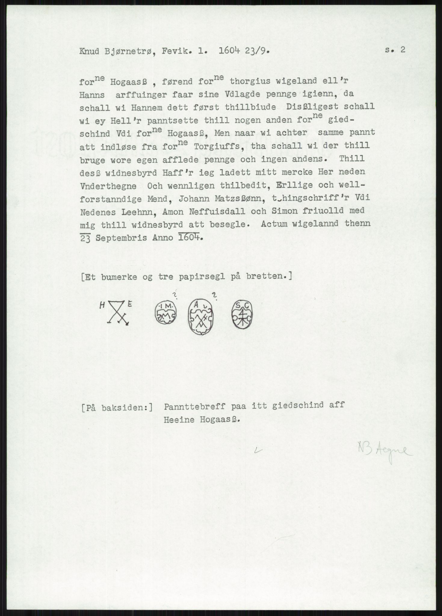 Samlinger til kildeutgivelse, Diplomavskriftsamlingen, AV/RA-EA-4053/H/Ha, p. 476