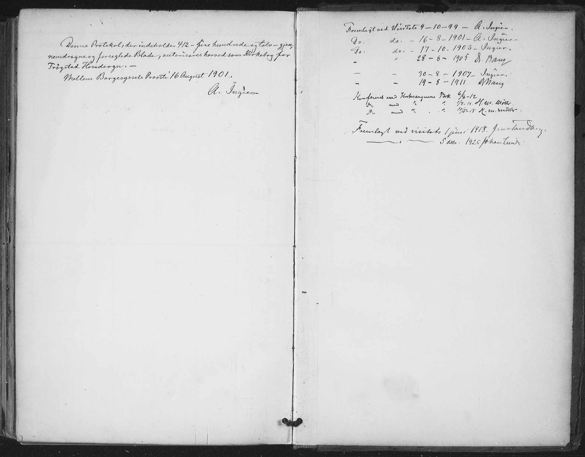 Trøgstad prestekontor Kirkebøker, SAO/A-10925/F/Fa/L0011: Parish register (official) no. I 11, 1899-1919