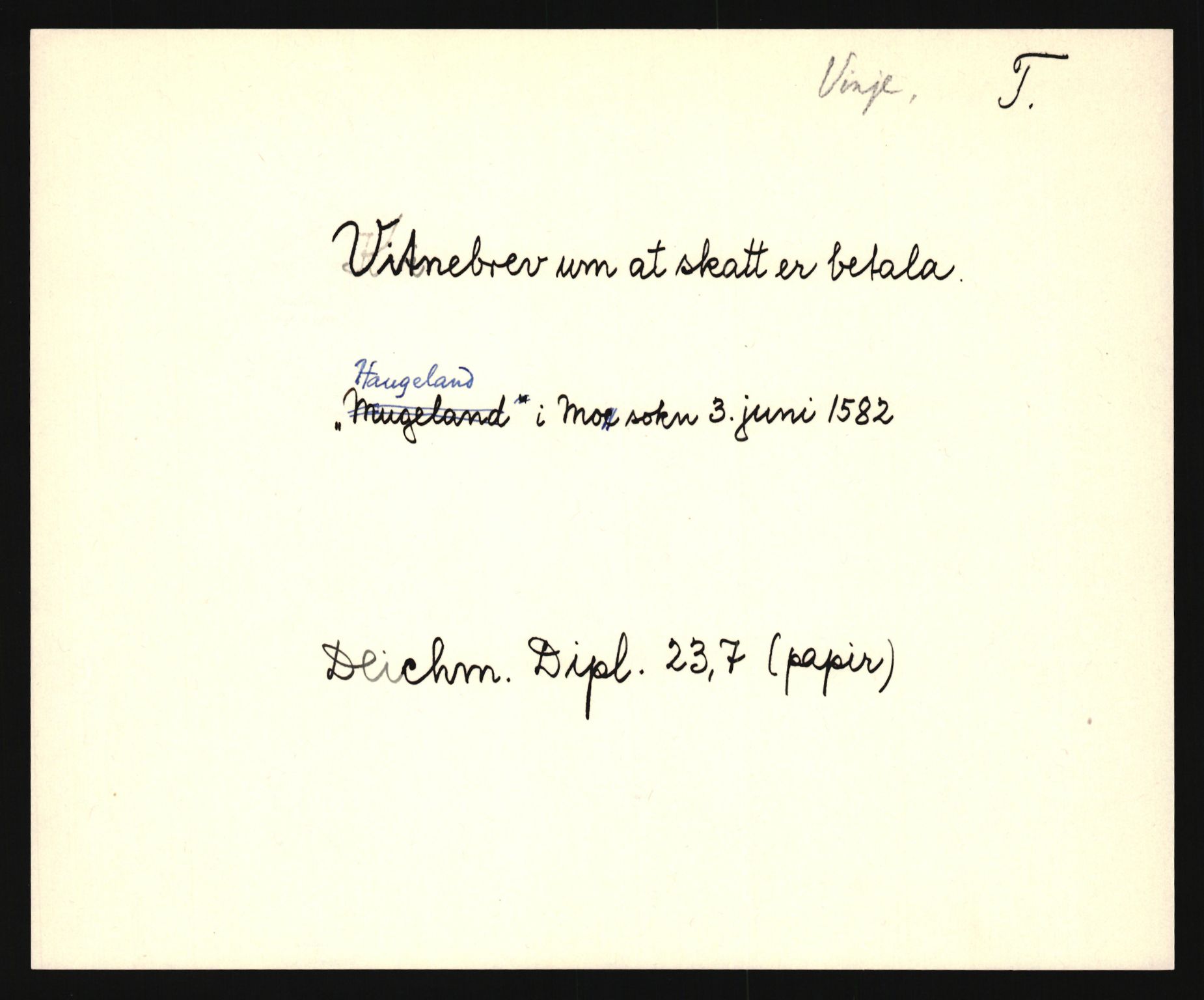 Riksarkivets diplomsamling, AV/RA-EA-5965/F35/F35e/L0022: Registreringssedler Telemark 3, 1400-1700, p. 605