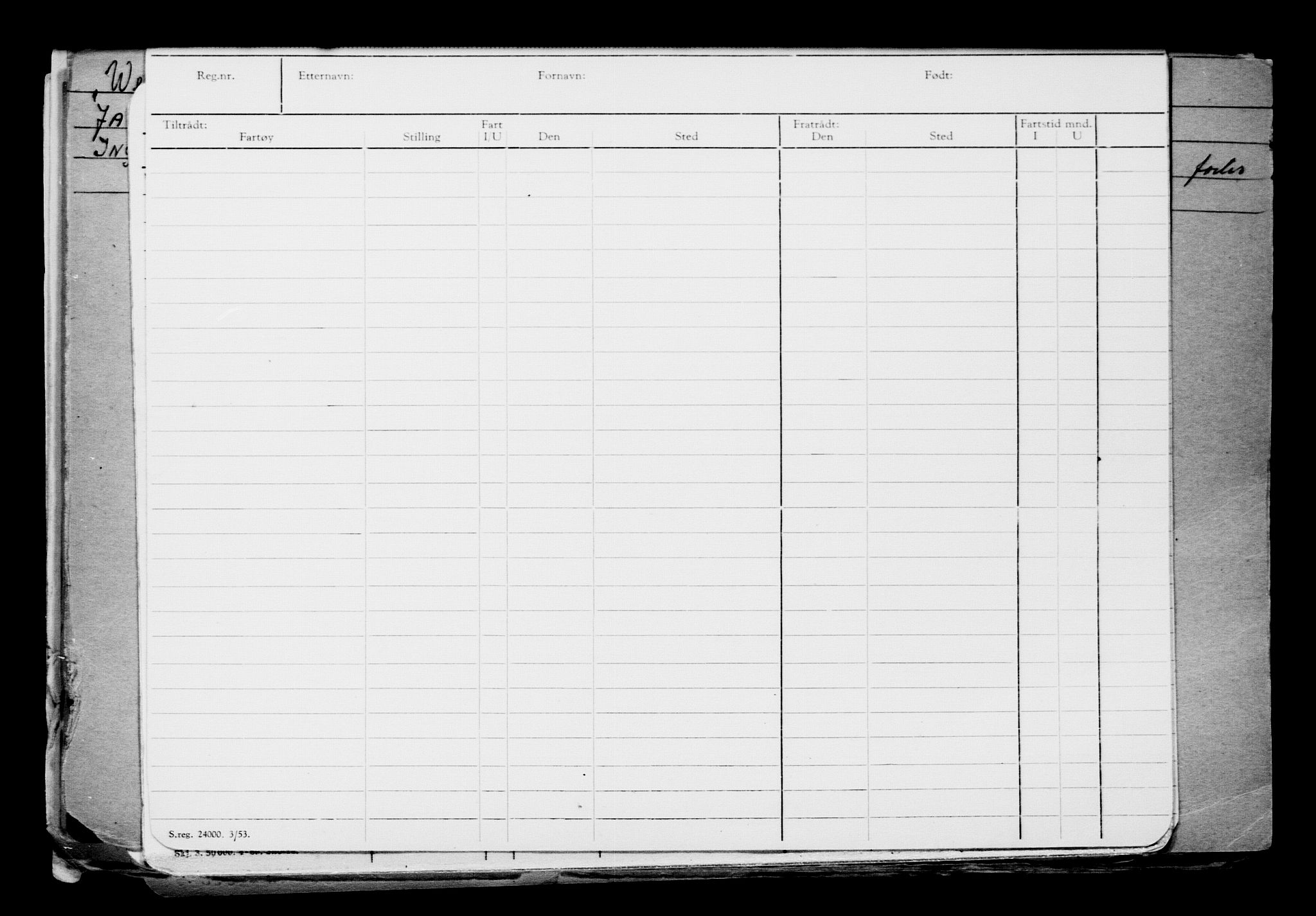 Direktoratet for sjømenn, AV/RA-S-3545/G/Gb/L0070: Hovedkort, 1907, p. 141