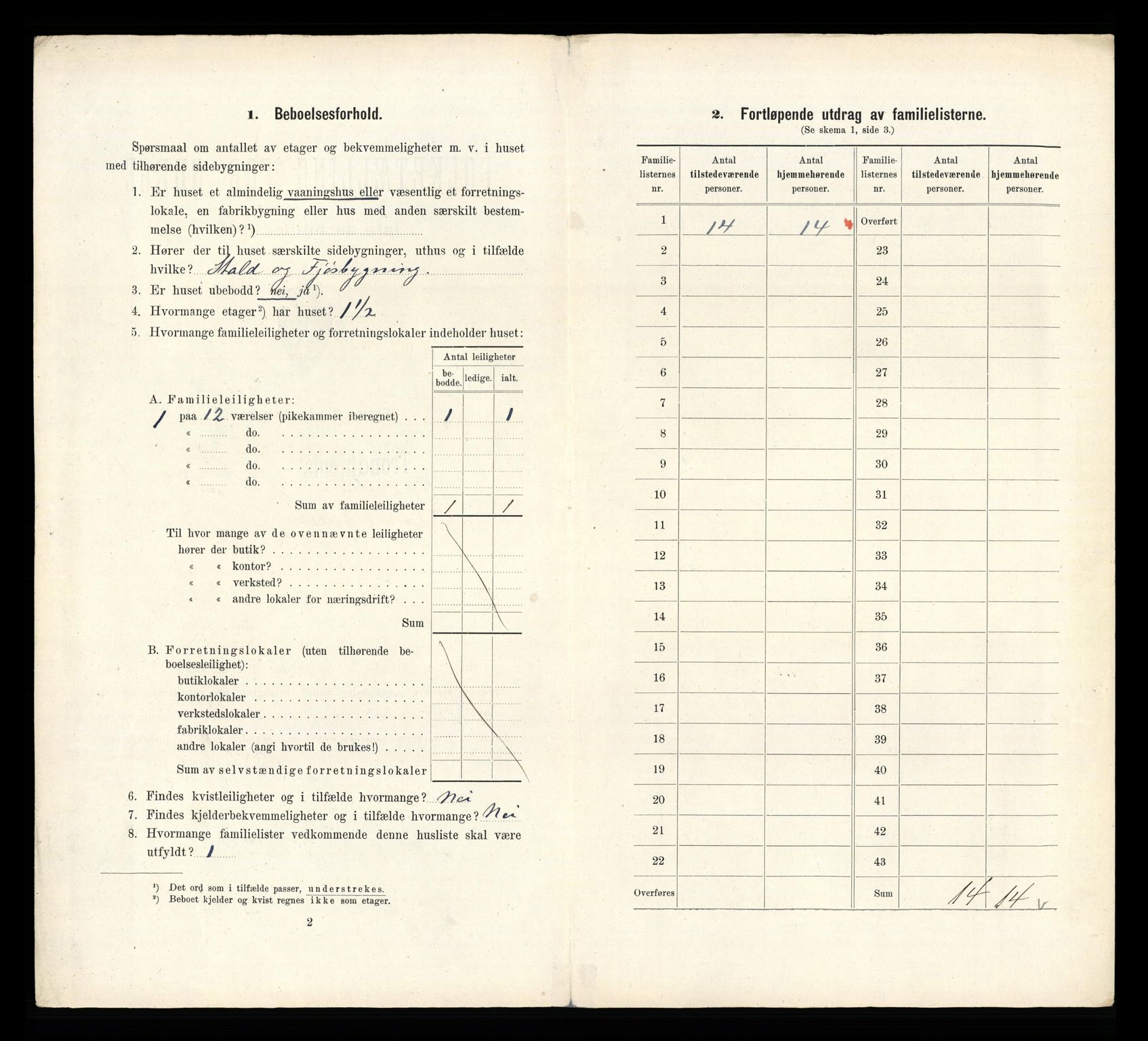 RA, 1910 census for Trondheim, 1910, p. 11296