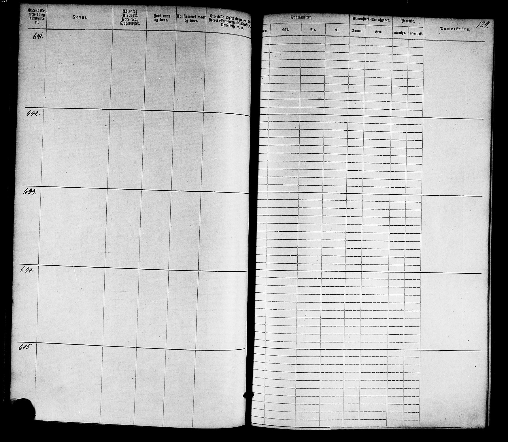 Farsund mønstringskrets, SAK/2031-0017/F/Fa/L0005: Annotasjonsrulle nr 1-1910 med register, Z-2, 1869-1877, p. 157