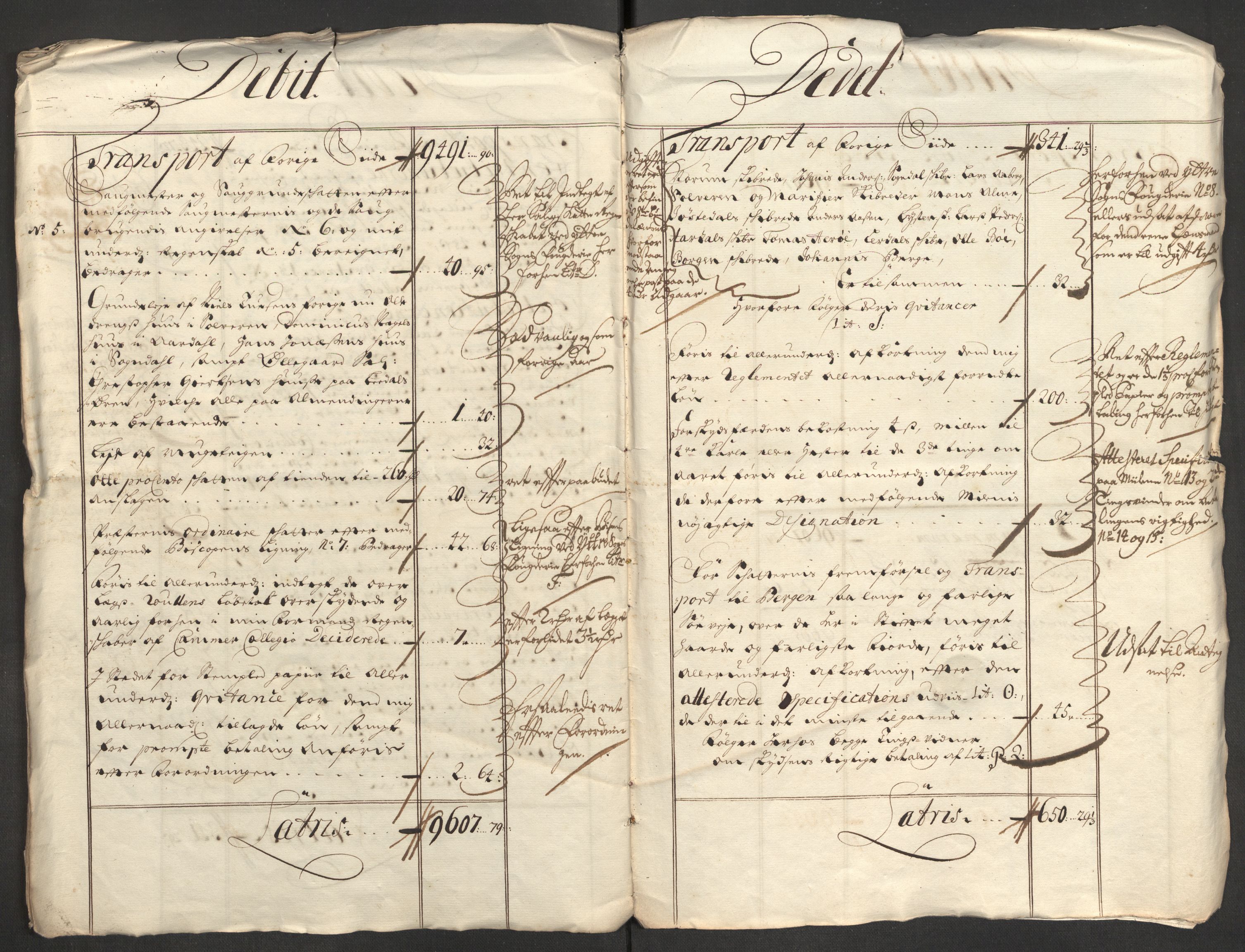 Rentekammeret inntil 1814, Reviderte regnskaper, Fogderegnskap, RA/EA-4092/R52/L3314: Fogderegnskap Sogn, 1705-1707, p. 10