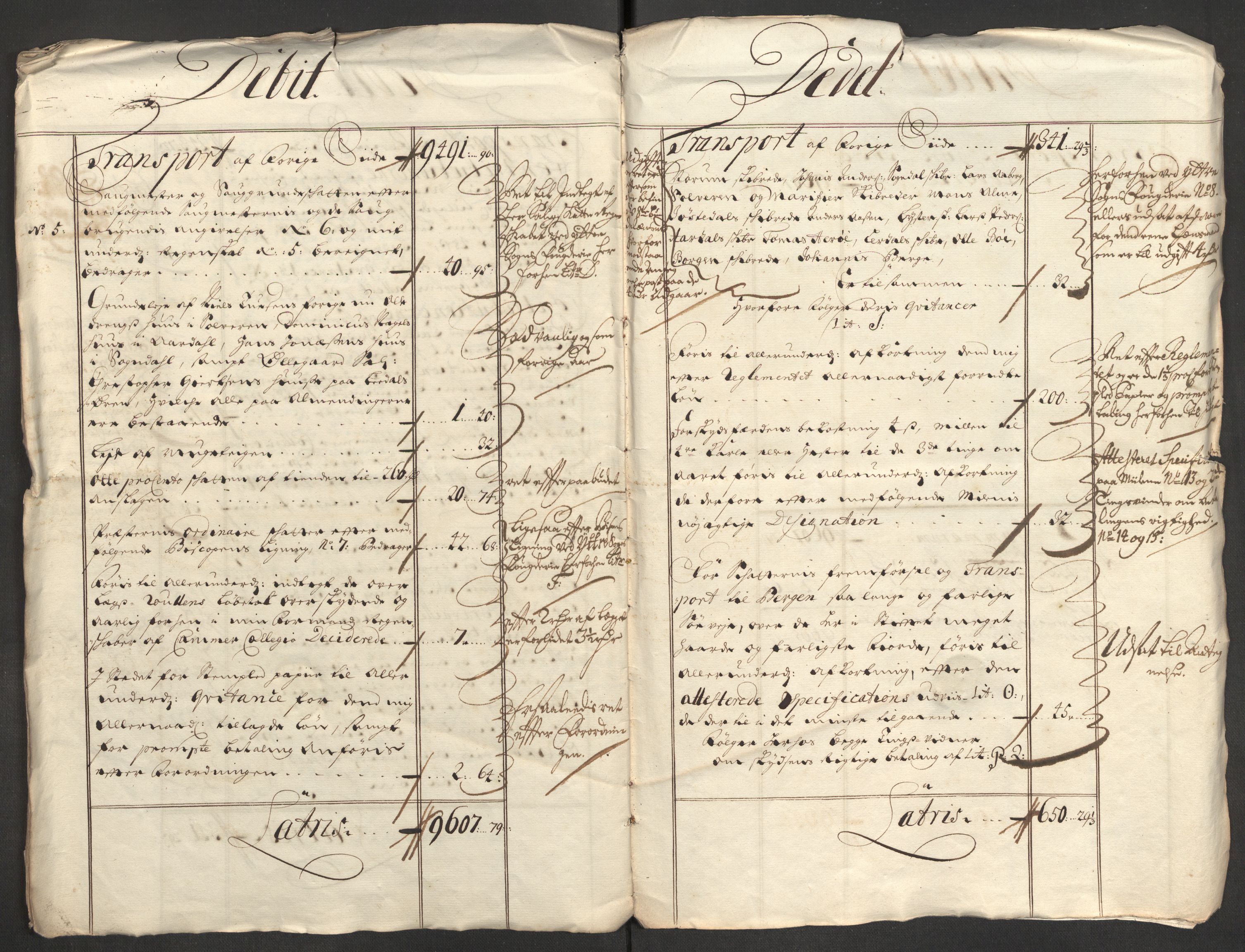 Rentekammeret inntil 1814, Reviderte regnskaper, Fogderegnskap, AV/RA-EA-4092/R52/L3314: Fogderegnskap Sogn, 1705-1707, p. 10