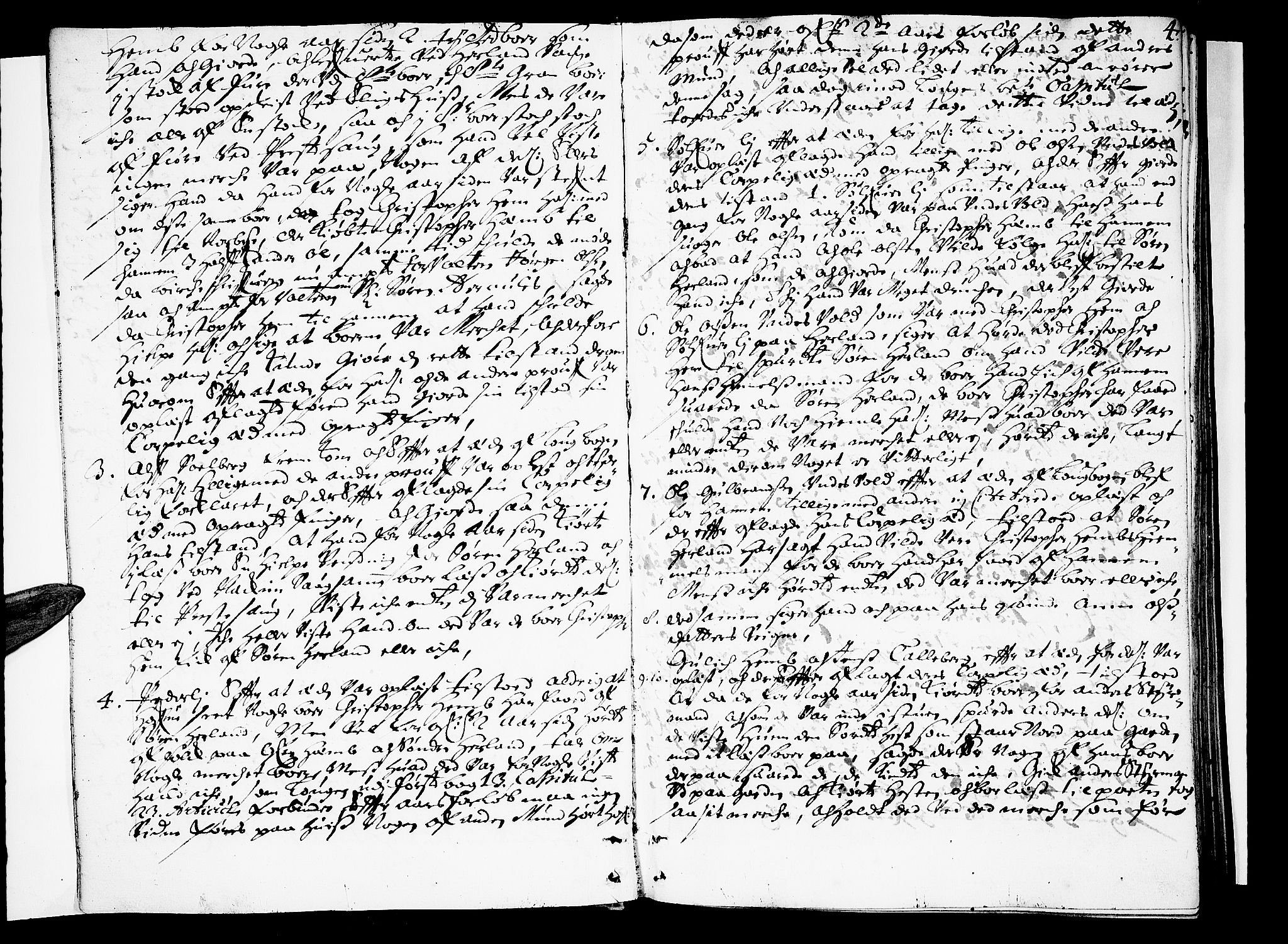 Nordre Jarlsberg sorenskriveri, SAKO/A-80/F/Fa/Faa/L0006: Tingbok, 1691-1692, p. 4