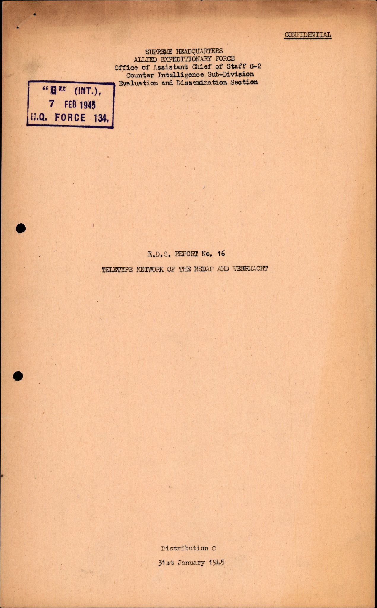 Forsvarets Overkommando. 2 kontor. Arkiv 11.4. Spredte tyske arkivsaker, AV/RA-RAFA-7031/D/Dar/Darc/L0016: FO.II, 1945, p. 308