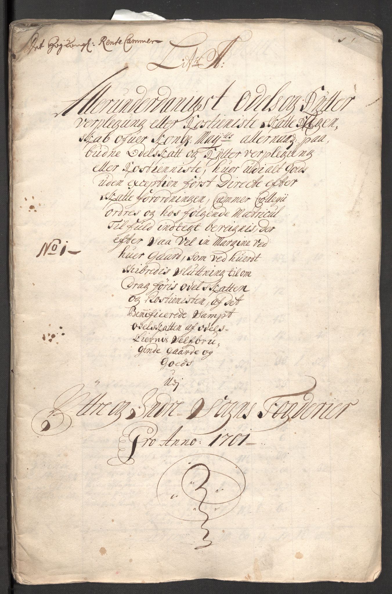 Rentekammeret inntil 1814, Reviderte regnskaper, Fogderegnskap, AV/RA-EA-4092/R52/L3311: Fogderegnskap Sogn, 1700-1701, p. 304