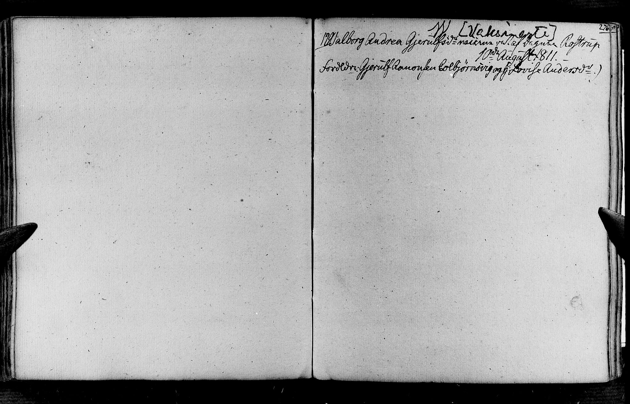 Øyestad sokneprestkontor, AV/SAK-1111-0049/F/Fa/L0011: Parish register (official) no. A 11, 1805-1824, p. 276