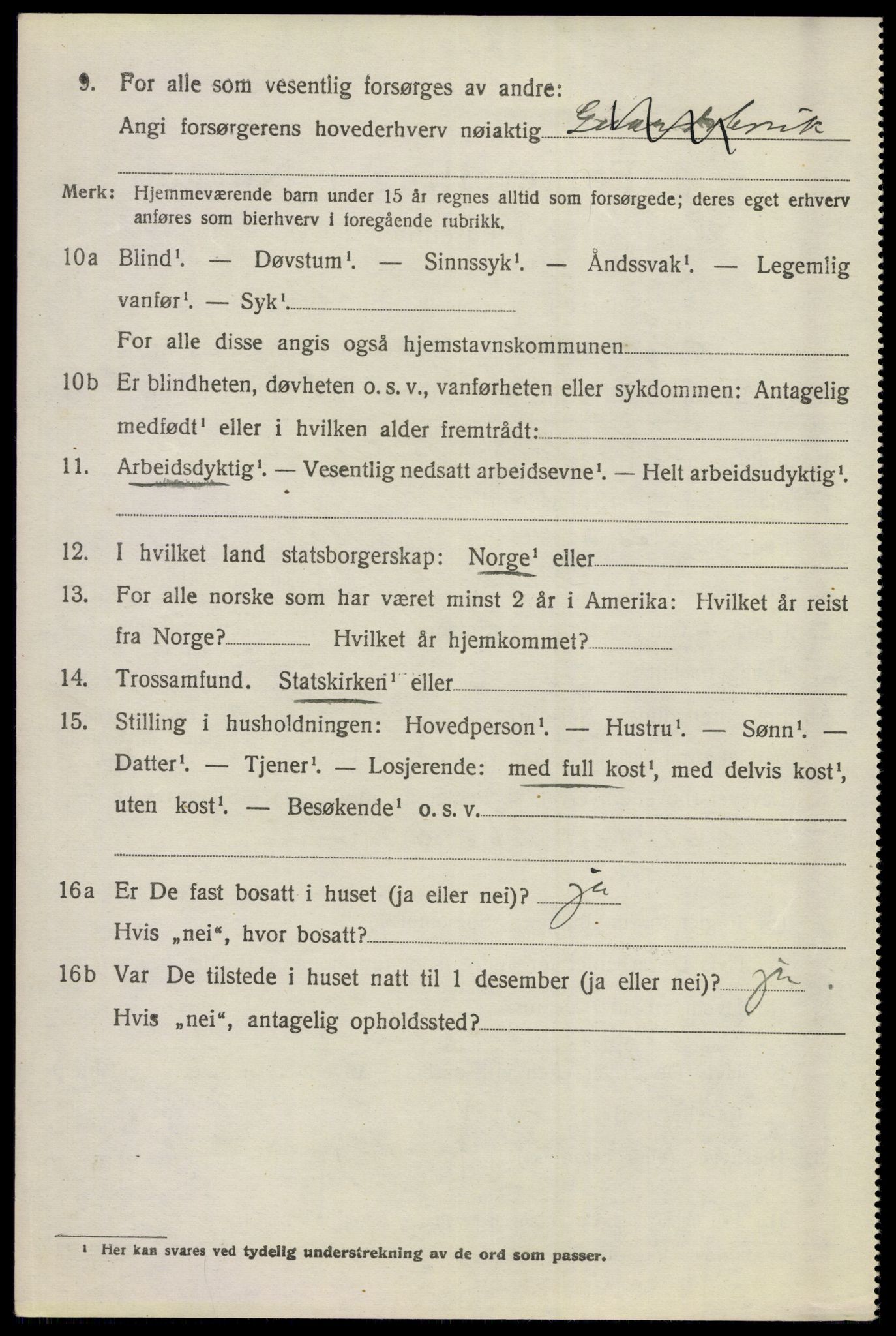 SAKO, 1920 census for Sigdal, 1920, p. 3783