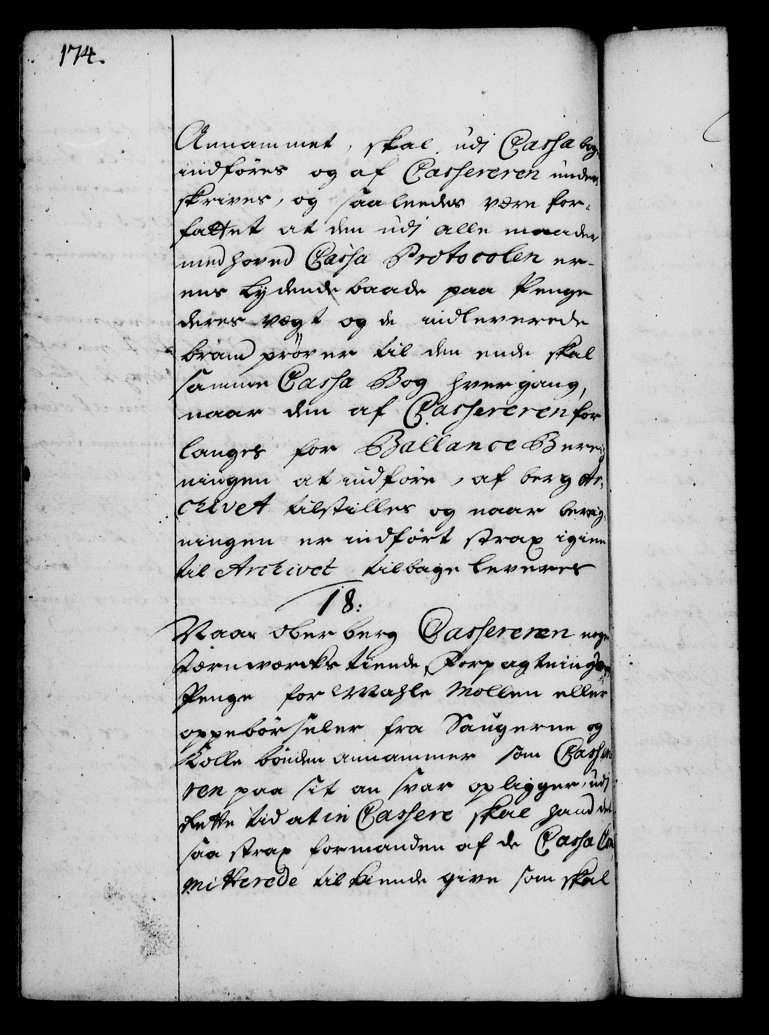 Rentekammeret, Kammerkanselliet, AV/RA-EA-3111/G/Gg/Gga/L0003: Norsk ekspedisjonsprotokoll med register (merket RK 53.3), 1727-1734, p. 174