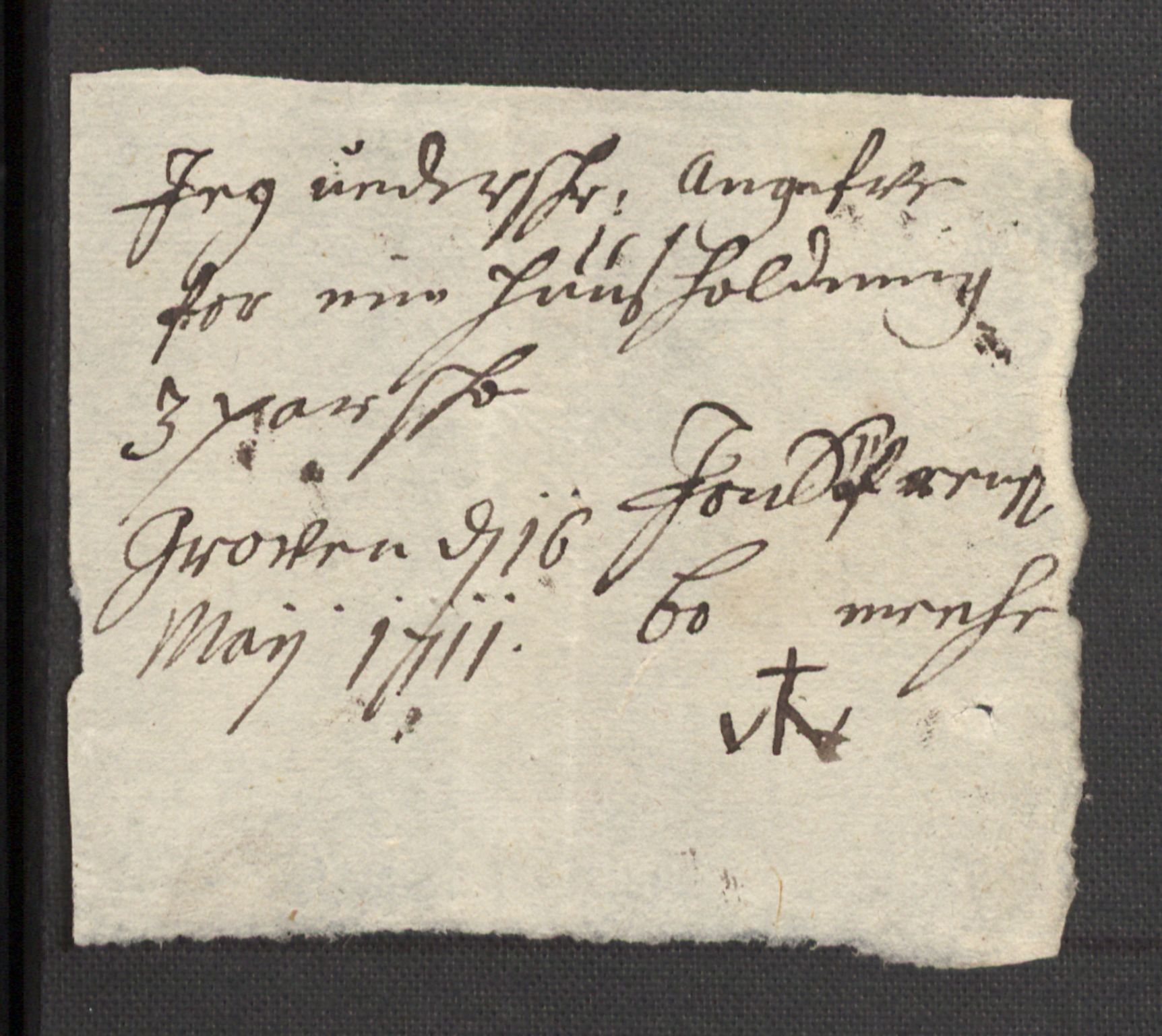 Rentekammeret inntil 1814, Reviderte regnskaper, Fogderegnskap, AV/RA-EA-4092/R36/L2121: Fogderegnskap Øvre og Nedre Telemark og Bamble, 1711, p. 299