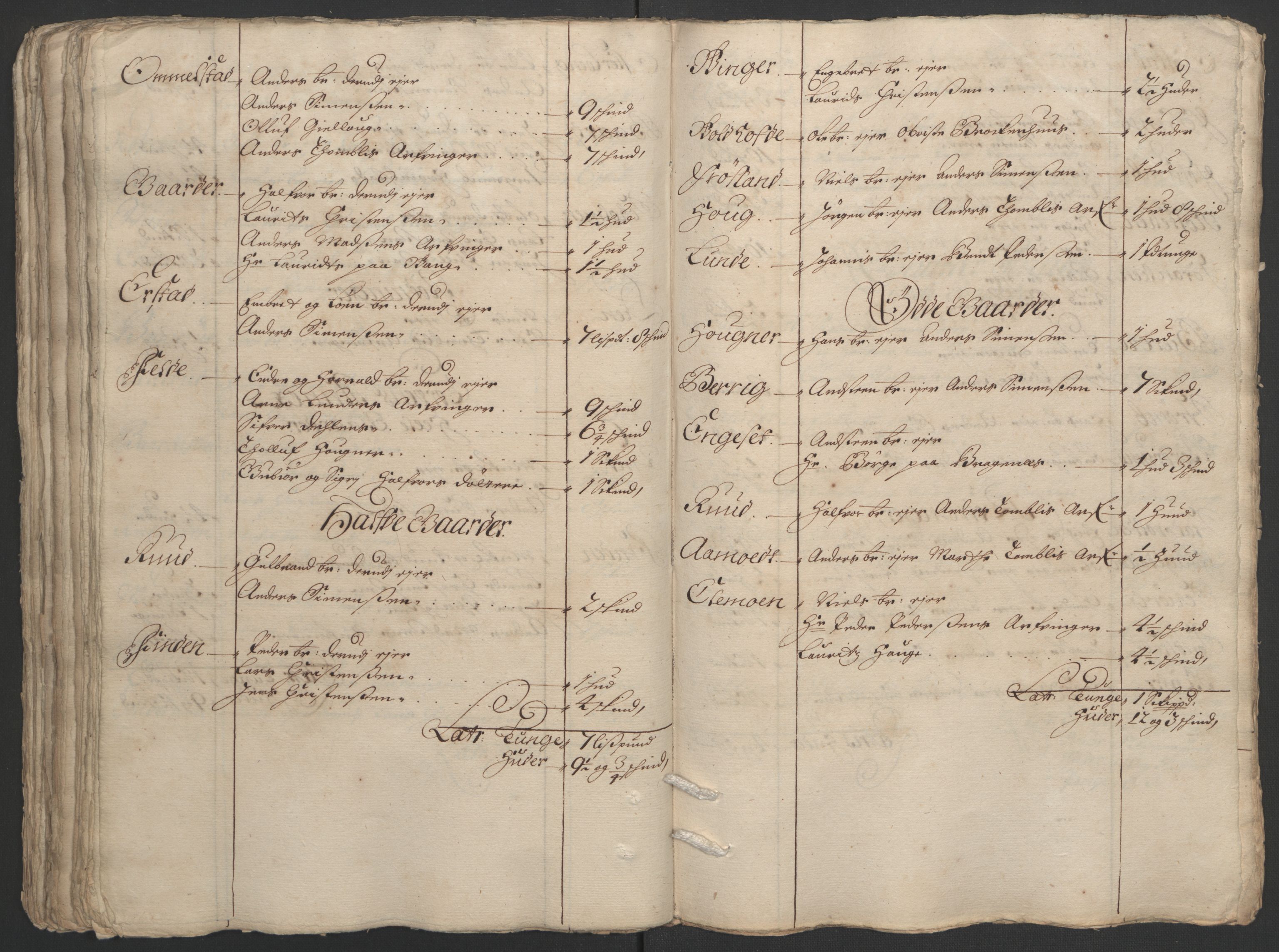 Rentekammeret inntil 1814, Reviderte regnskaper, Fogderegnskap, AV/RA-EA-4092/R18/L1290: Fogderegnskap Hadeland, Toten og Valdres, 1691, p. 156