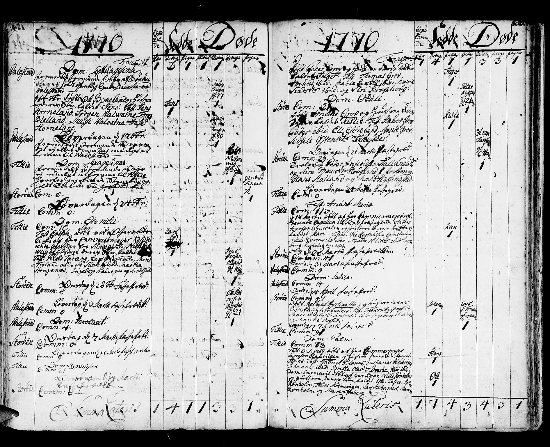 Stord sokneprestembete, AV/SAB-A-78201/H/Haa: Parish register (official) no. A 2, 1744-1777, p. 180