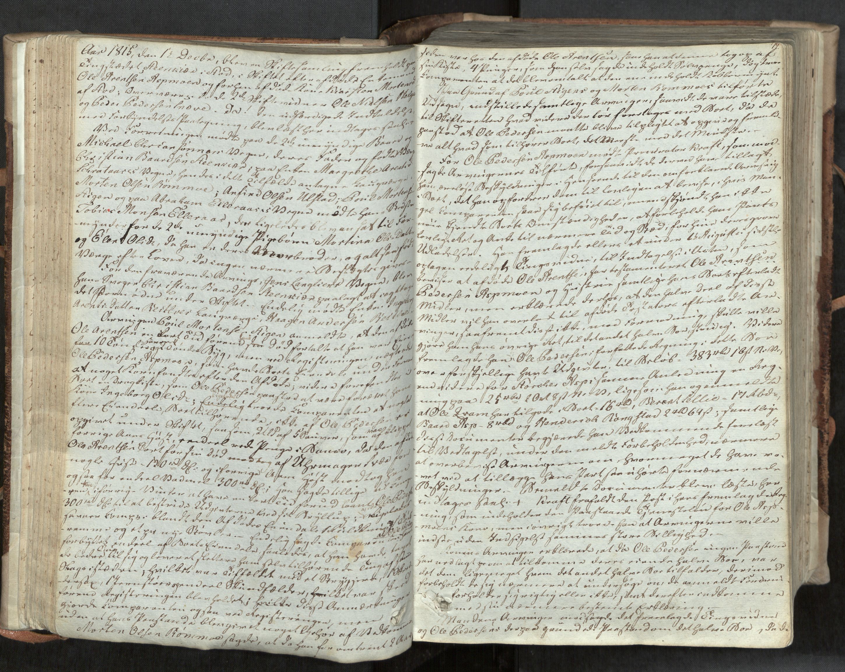 Inderøy sorenskriveri, AV/SAT-A-4147/1/3/3B/L0001: Skifteforhandlingsprotokoll, 1806-1843, p. 74