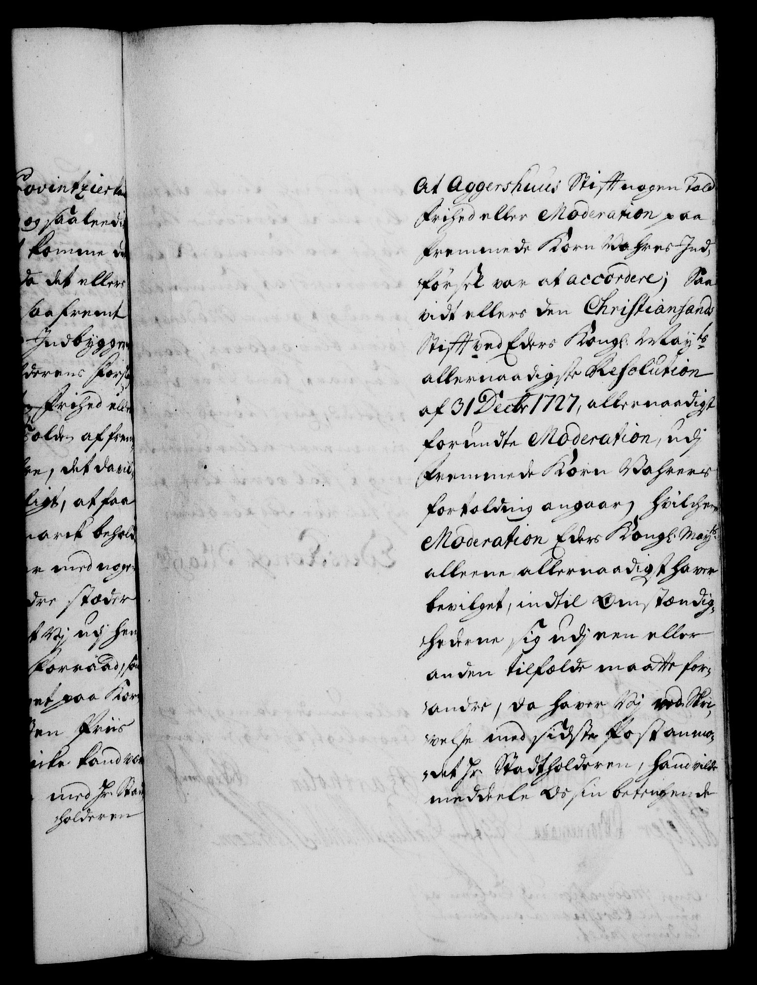 Rentekammeret, Kammerkanselliet, RA/EA-3111/G/Gf/Gfa/L0011: Norsk relasjons- og resolusjonsprotokoll (merket RK 52.11), 1728, p. 257