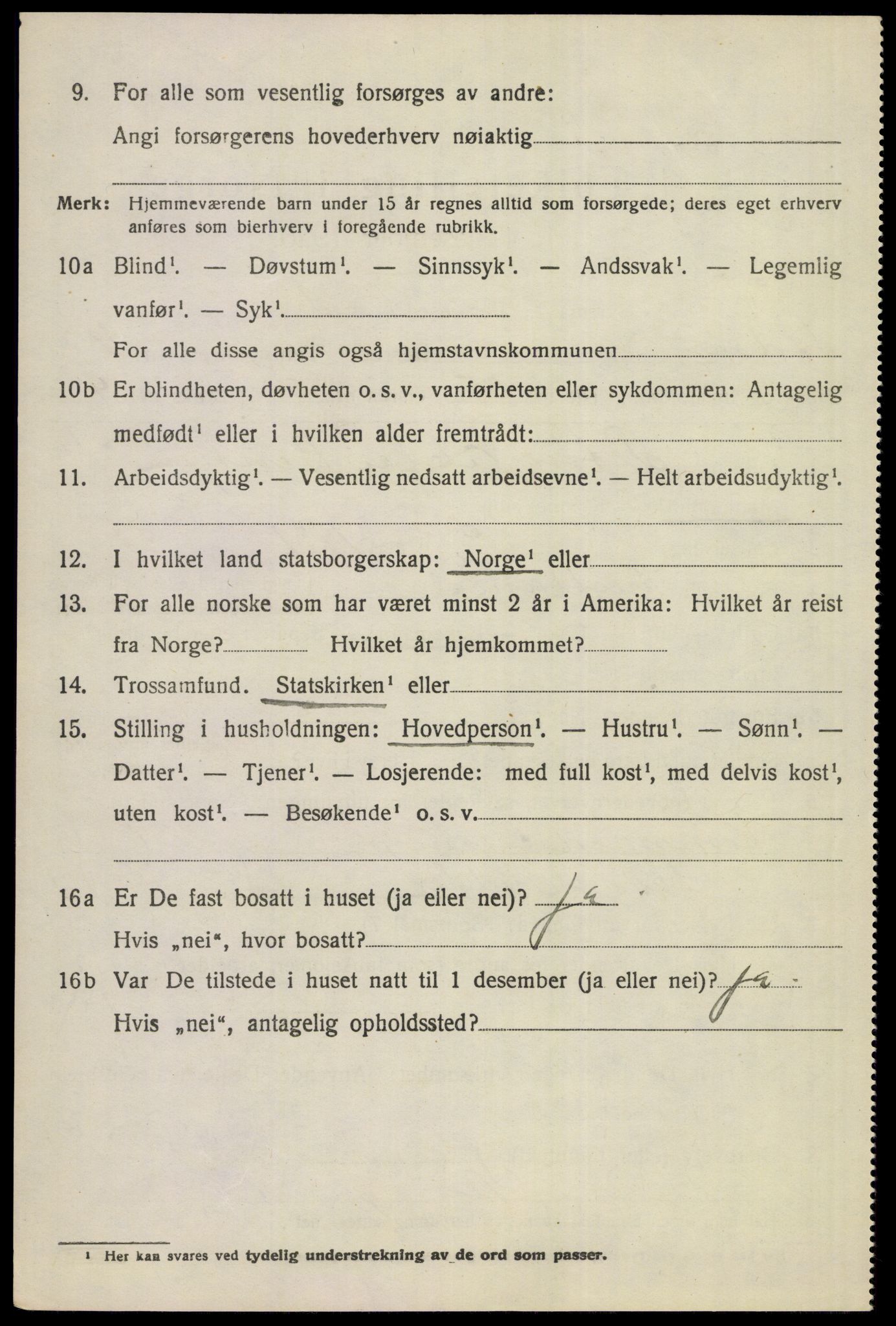 SAKO, 1920 census for Ådal, 1920, p. 4041