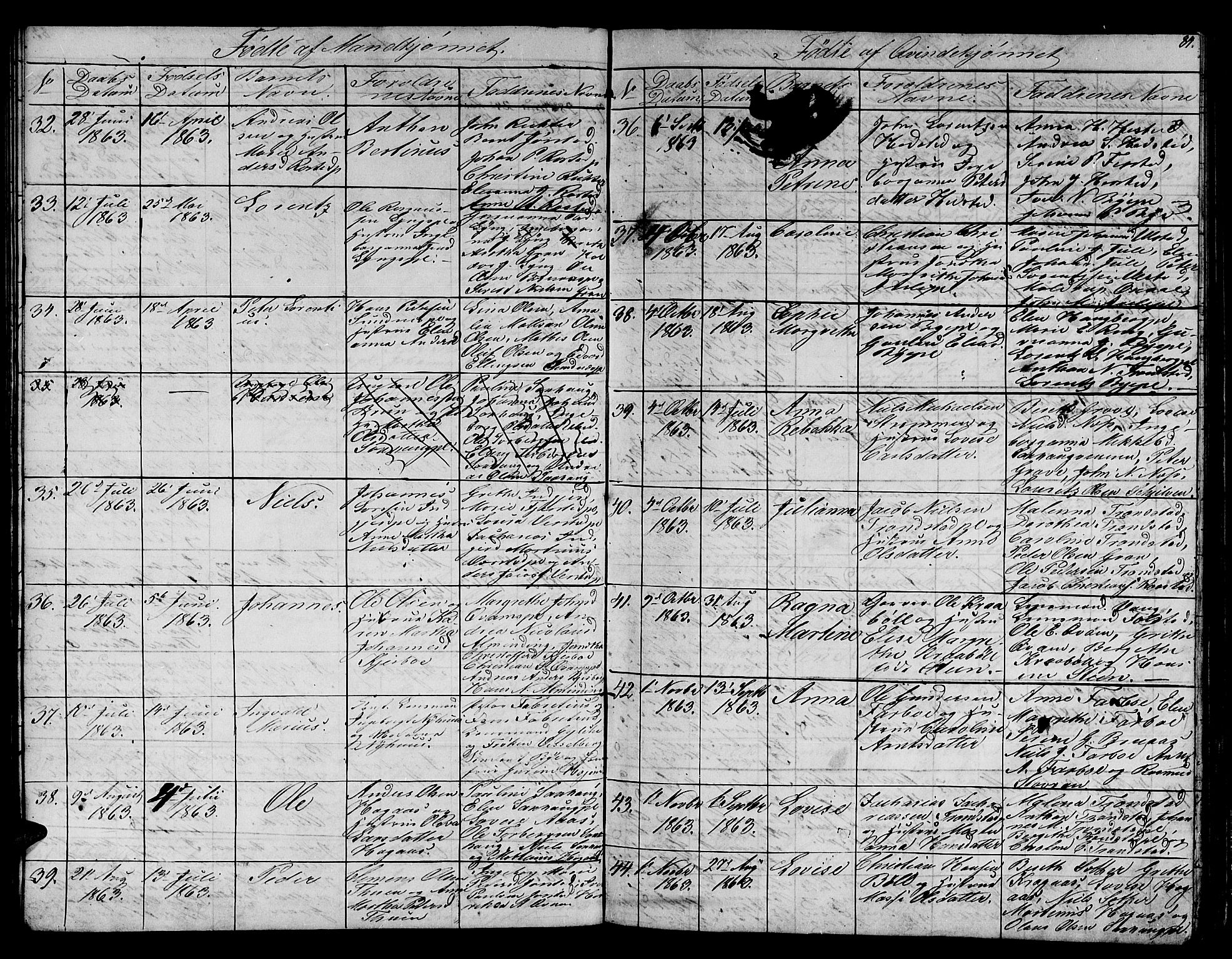 Ministerialprotokoller, klokkerbøker og fødselsregistre - Nord-Trøndelag, AV/SAT-A-1458/730/L0299: Parish register (copy) no. 730C02, 1849-1871, p. 84