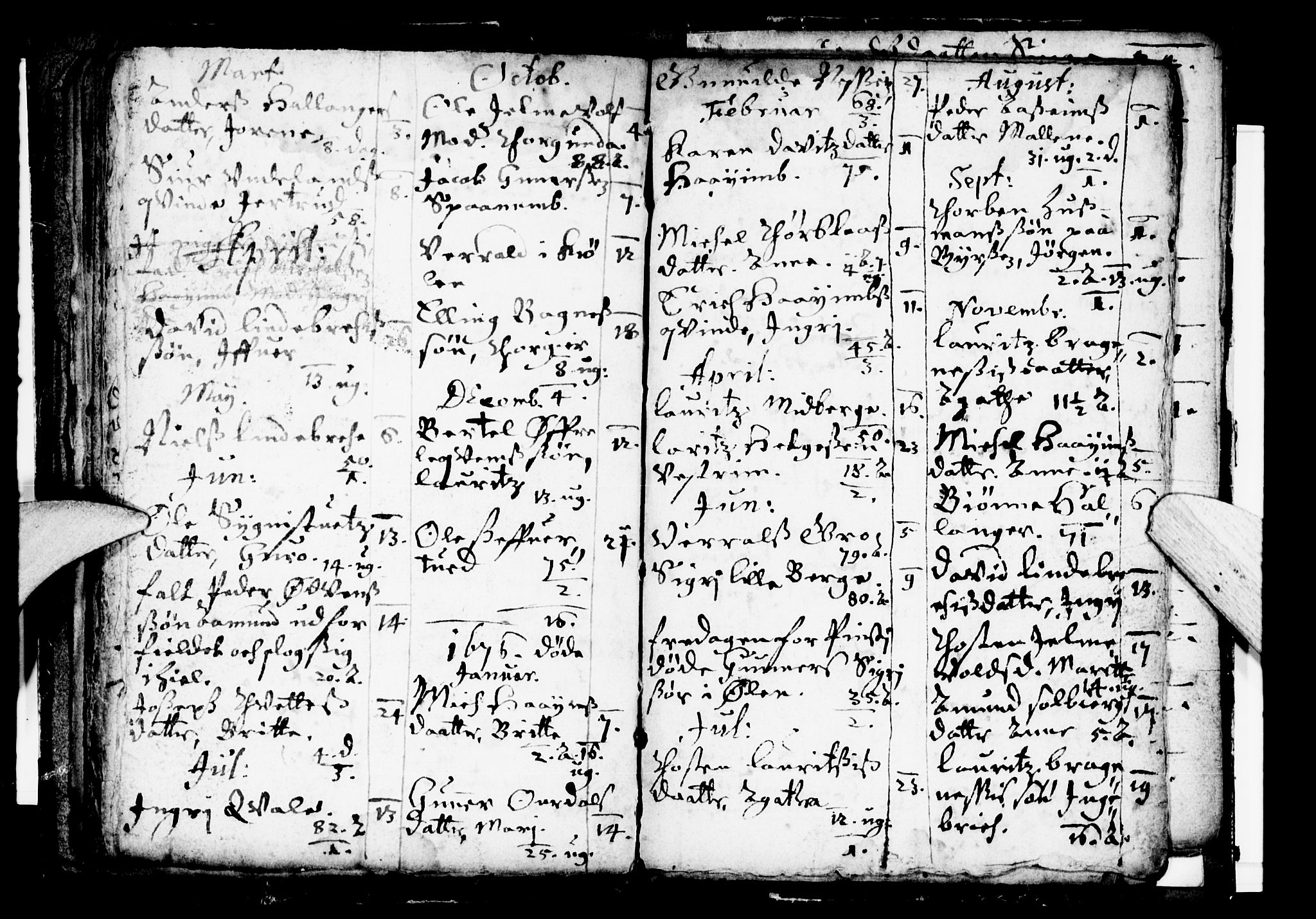 Ulvik sokneprestembete, SAB/A-78801/H/Haa: Parish register (official) no. A 1, 1664-1685, p. 30