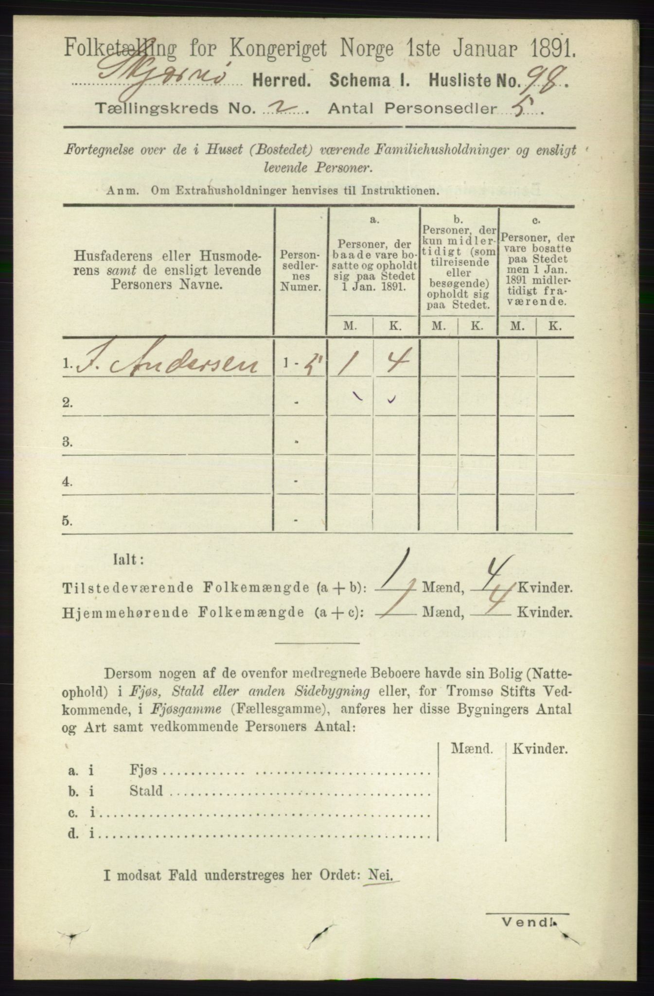 RA, 1891 census for 1941 Skjervøy, 1891, p. 1015