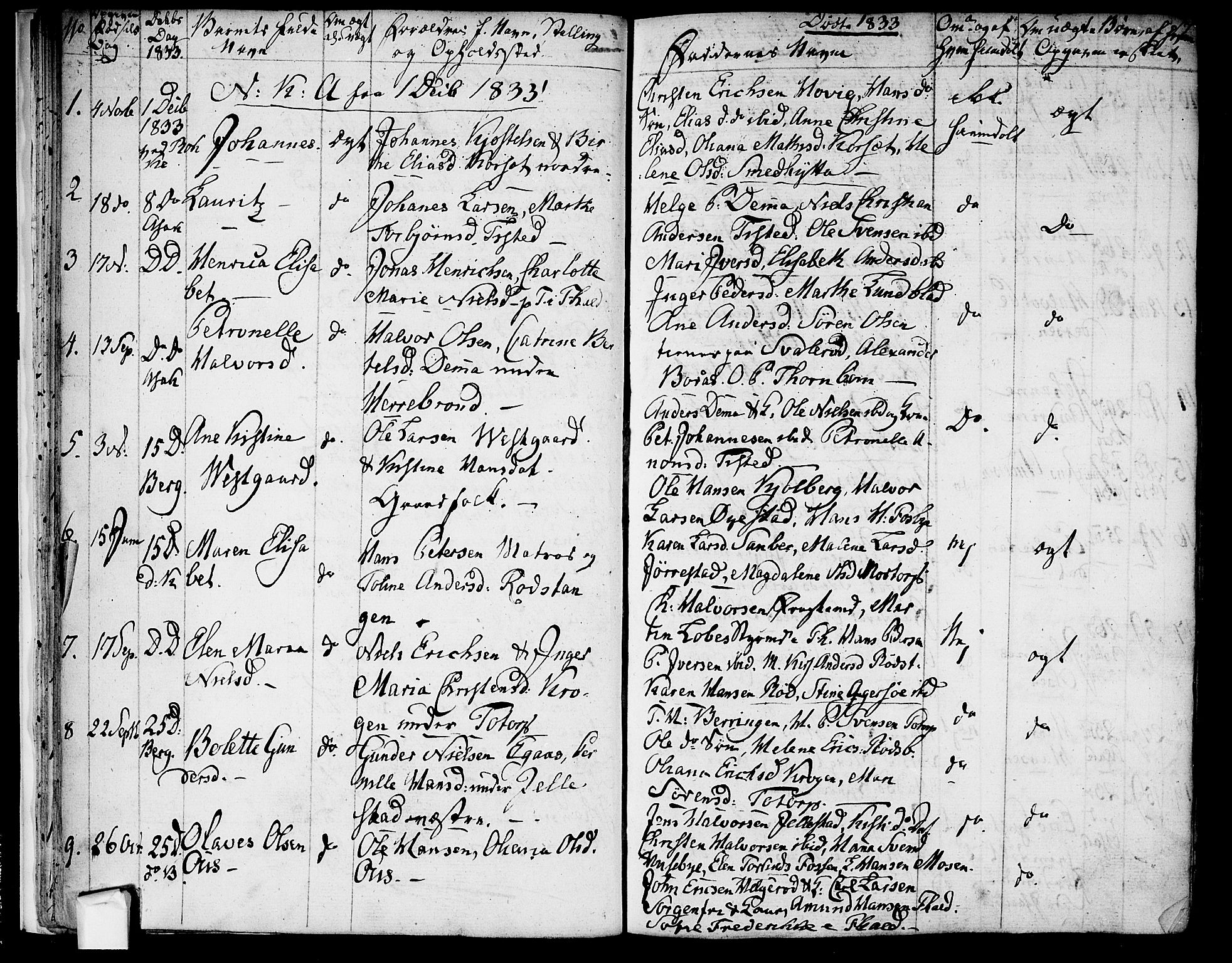 Berg prestekontor Kirkebøker, AV/SAO-A-10902/F/Fa/L0003: Parish register (official) no. I 3, 1832-1842, p. 17