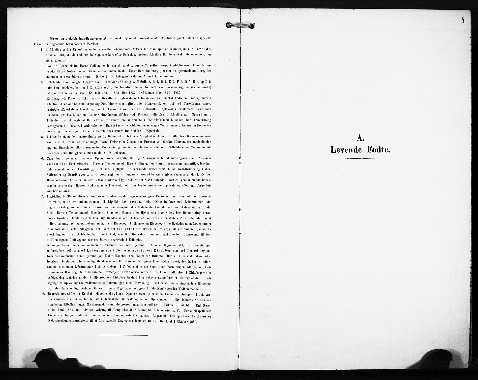 Gaular sokneprestembete, SAB/A-80001/H/Haa: Parish register (official) no. C 2, 1898-1910, p. 4