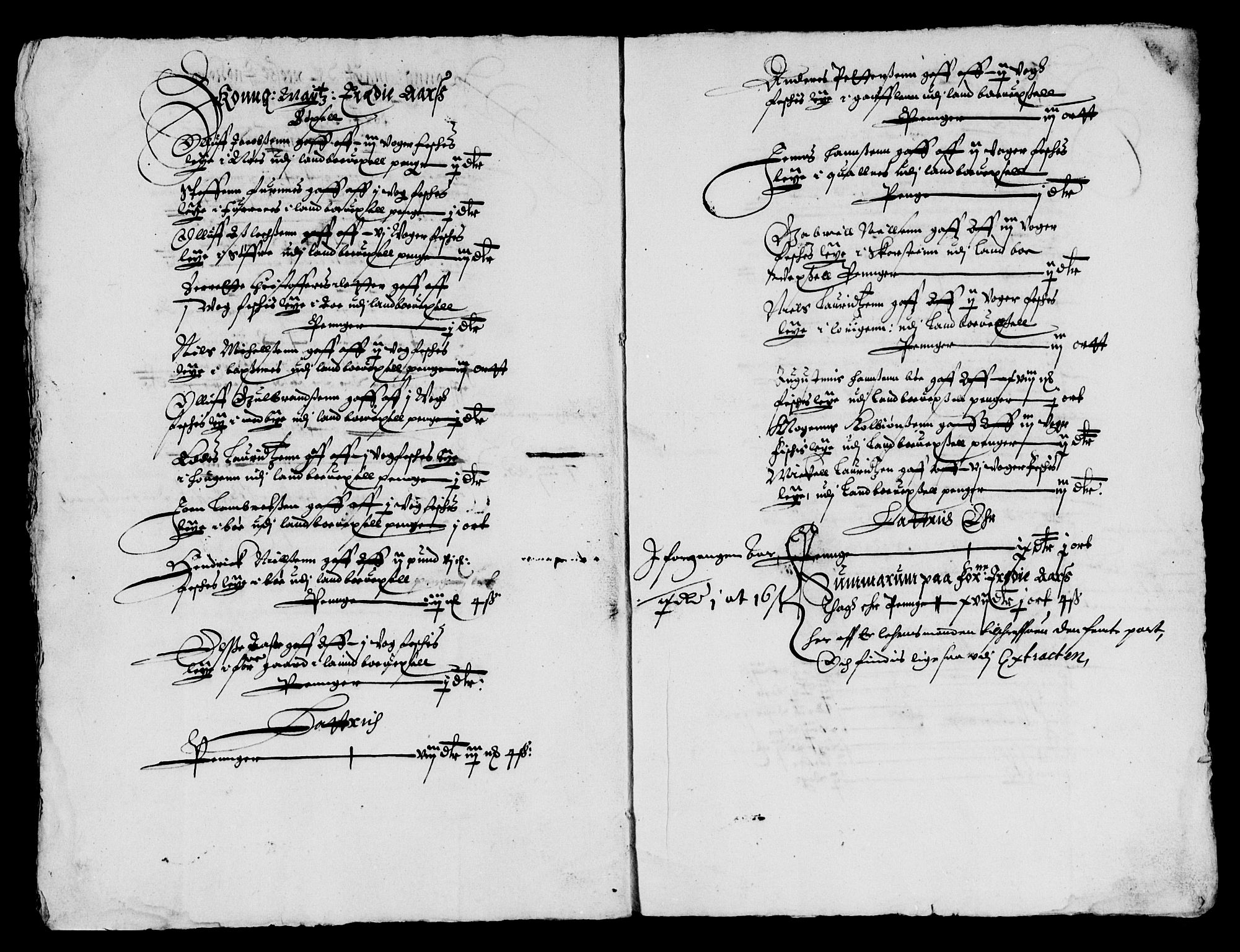 Rentekammeret inntil 1814, Reviderte regnskaper, Lensregnskaper, AV/RA-EA-5023/R/Rb/Rbz/L0028: Nordlandenes len, 1638-1646