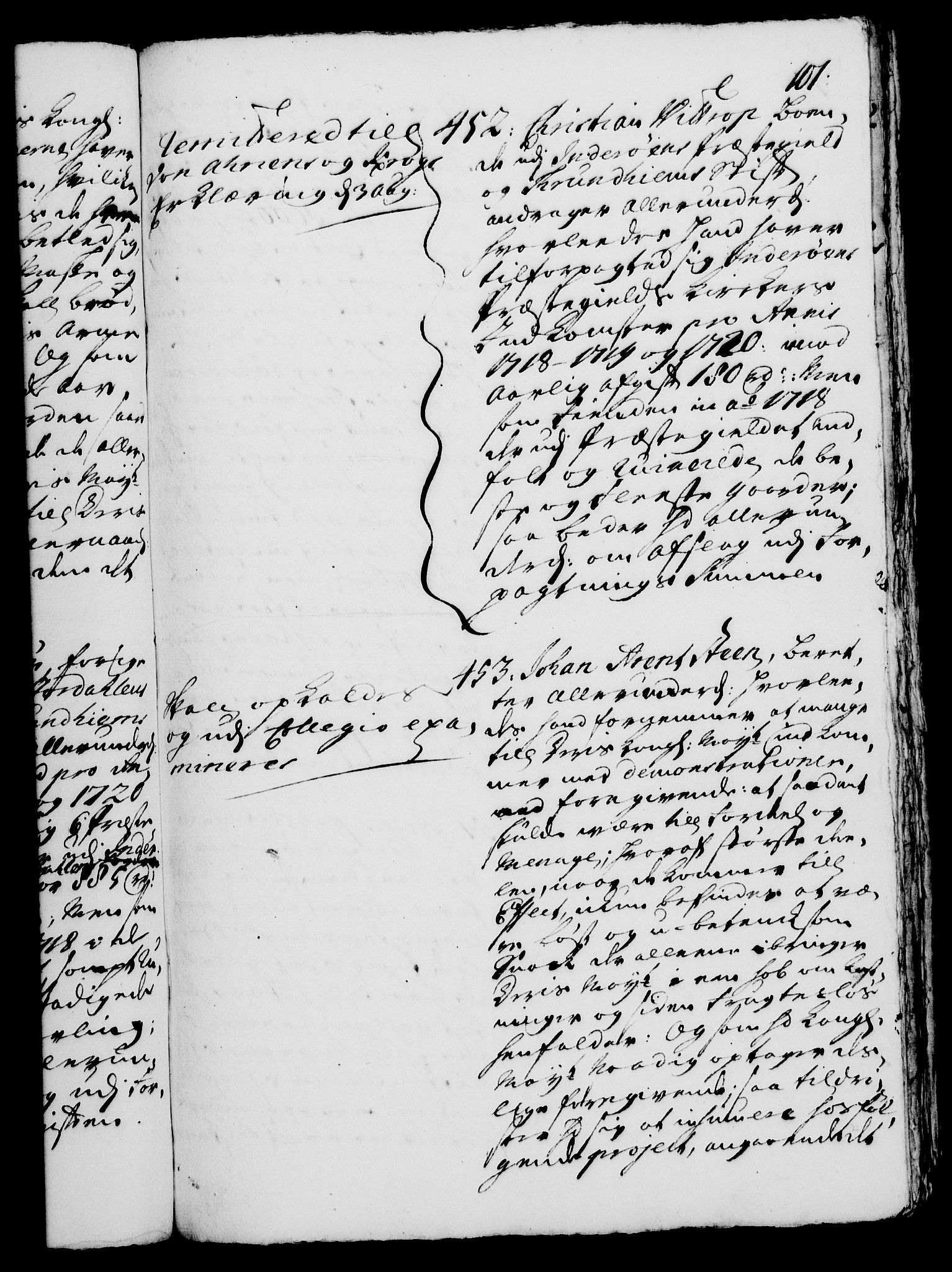 Rentekammeret, Kammerkanselliet, RA/EA-3111/G/Gh/Gha/L0002: Norsk ekstraktmemorialprotokoll, sak. 376-599 (merket RK 53.47), 1720, p. 101
