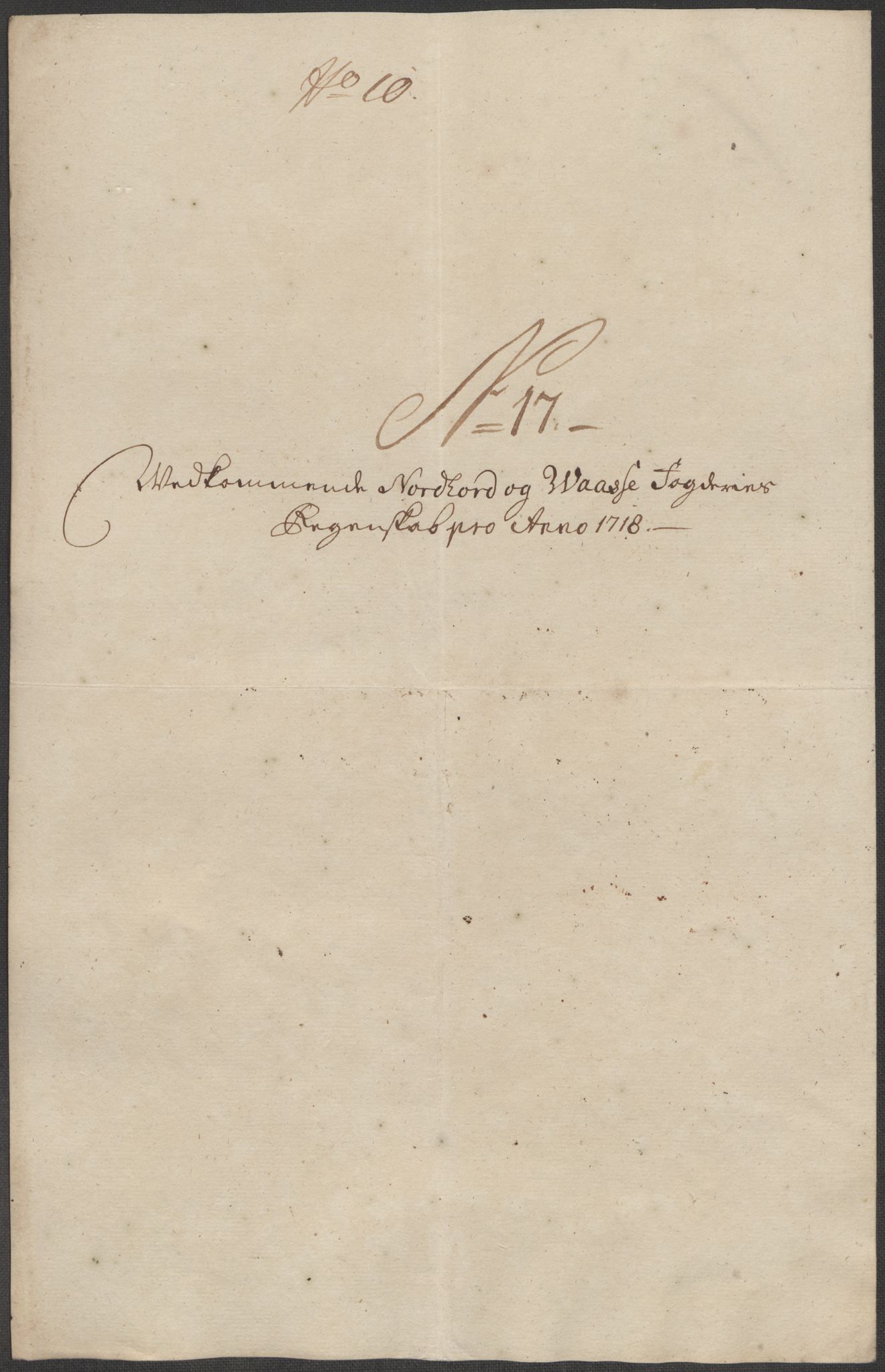 Rentekammeret inntil 1814, Reviderte regnskaper, Fogderegnskap, AV/RA-EA-4092/R51/L3202: Fogderegnskap Nordhordland og Voss, 1718, p. 86