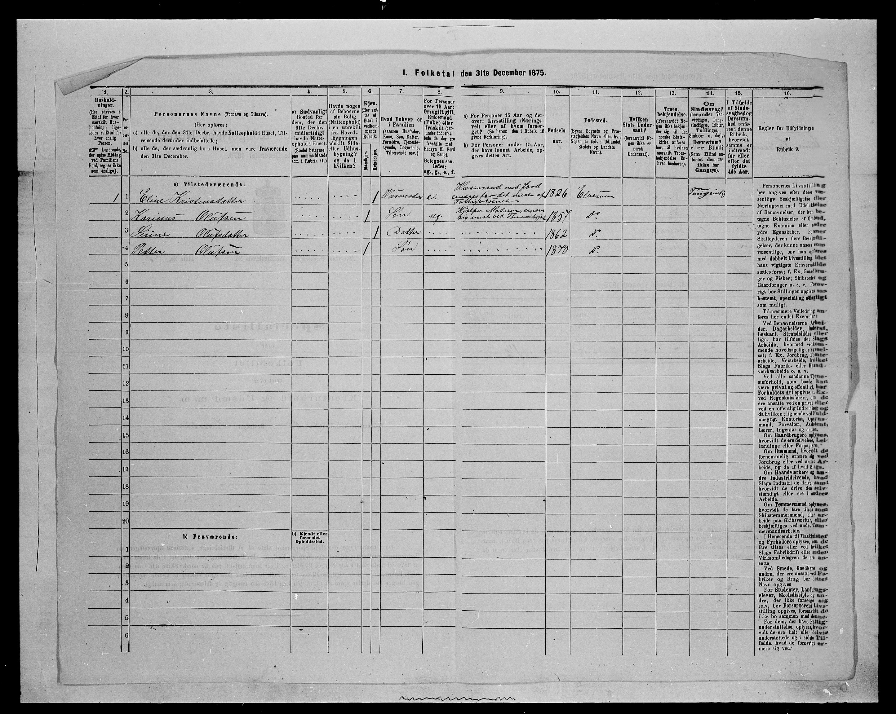 SAH, 1875 census for 0427P Elverum, 1875, p. 1480