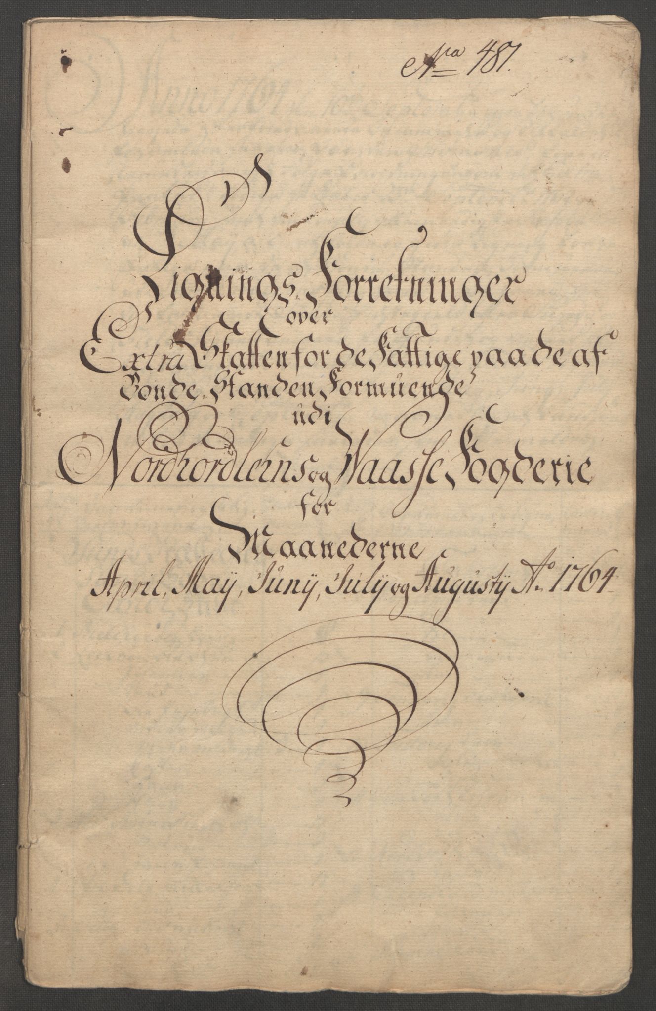 Rentekammeret inntil 1814, Reviderte regnskaper, Fogderegnskap, AV/RA-EA-4092/R51/L3303: Ekstraskatten Nordhordland og Voss, 1762-1772, p. 435