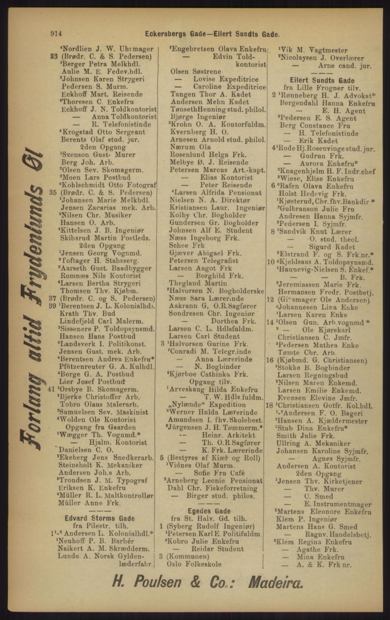 Kristiania/Oslo adressebok, PUBL/-, 1902, p. 914