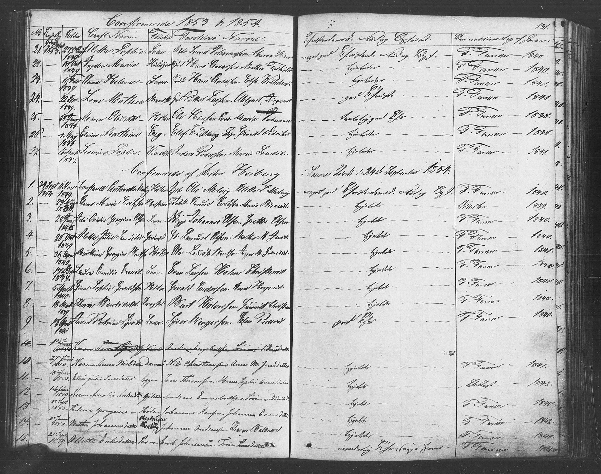 Vestby prestekontor Kirkebøker, AV/SAO-A-10893/F/Fa/L0007: Parish register (official) no. I 7, 1850-1862, p. 131