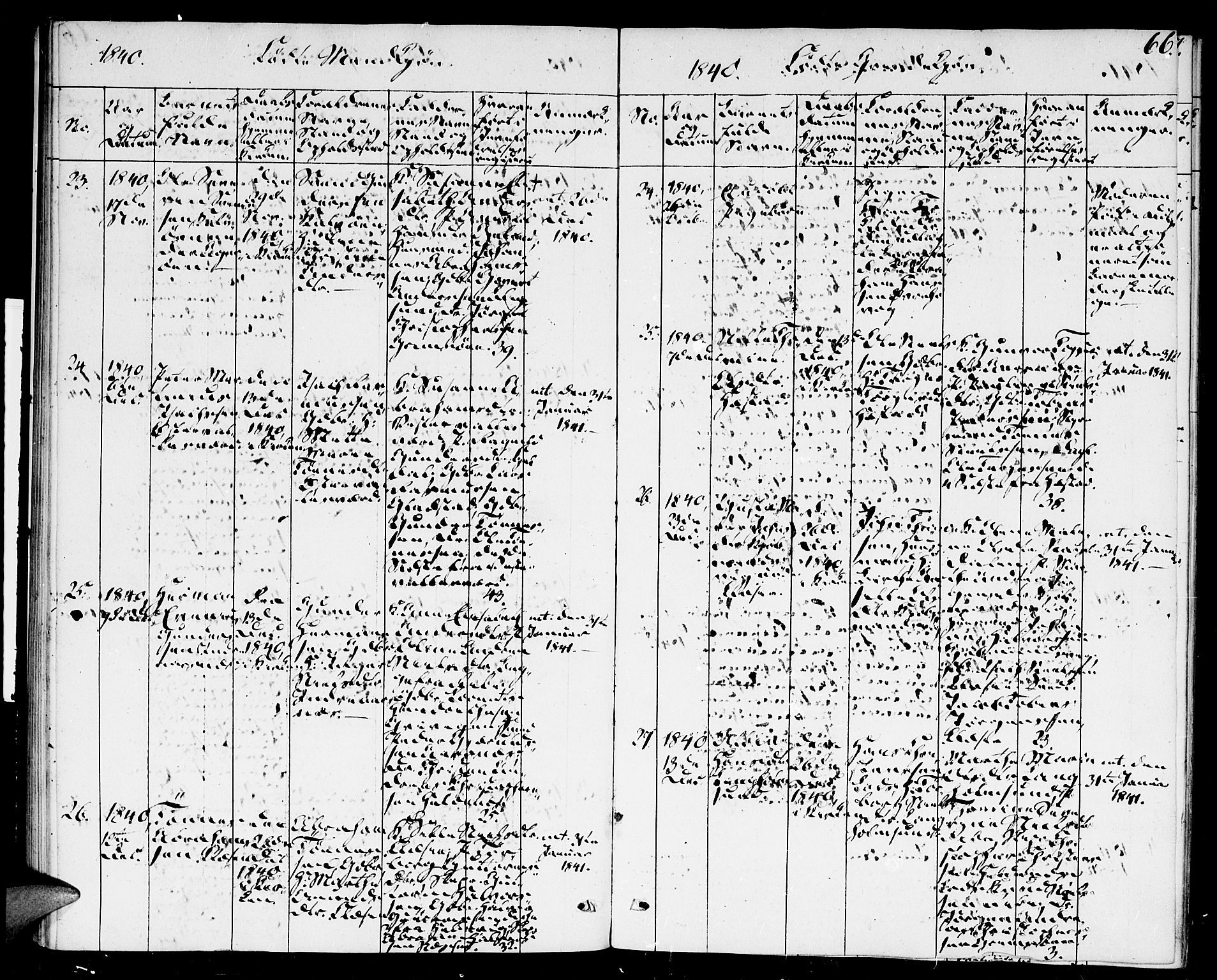 Høvåg sokneprestkontor, AV/SAK-1111-0025/F/Fa/L0002: Parish register (official) no. A 2, 1837-1843, p. 66