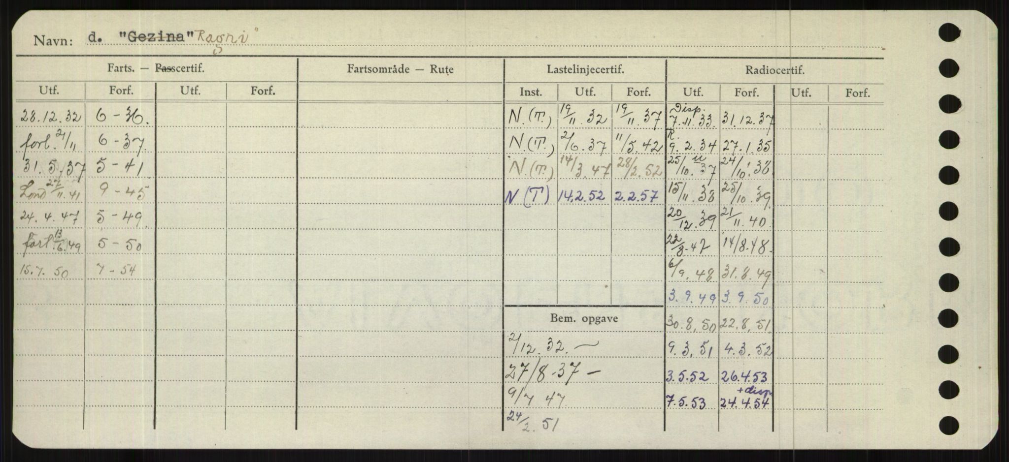 Sjøfartsdirektoratet med forløpere, Skipsmålingen, RA/S-1627/H/Hb/L0004: Fartøy, O-S, p. 174