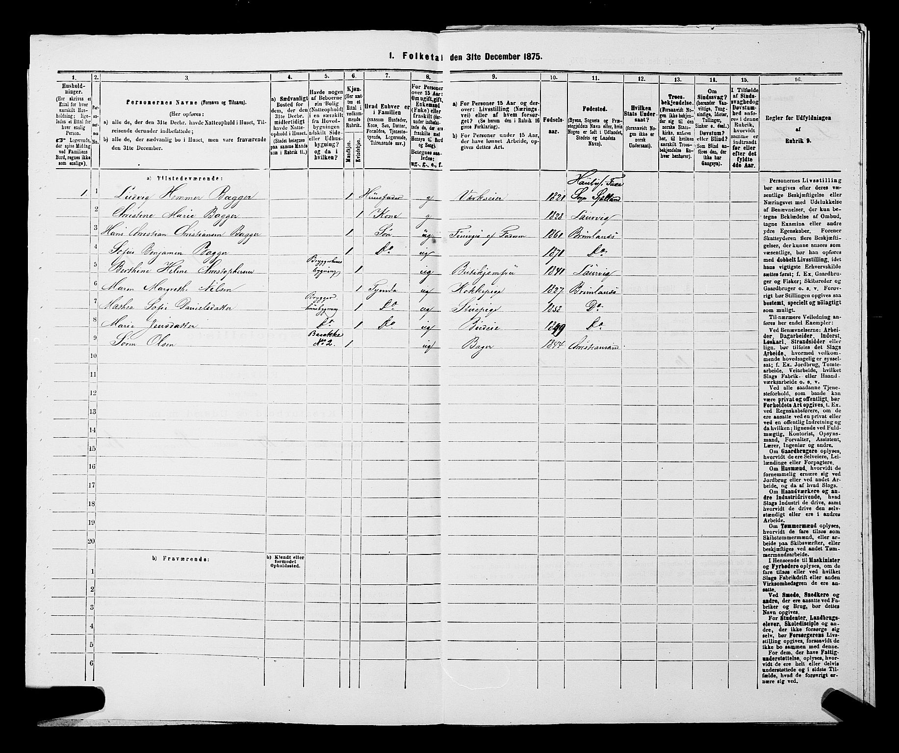 SAKO, 1875 census for 0726P Brunlanes, 1875, p. 1559