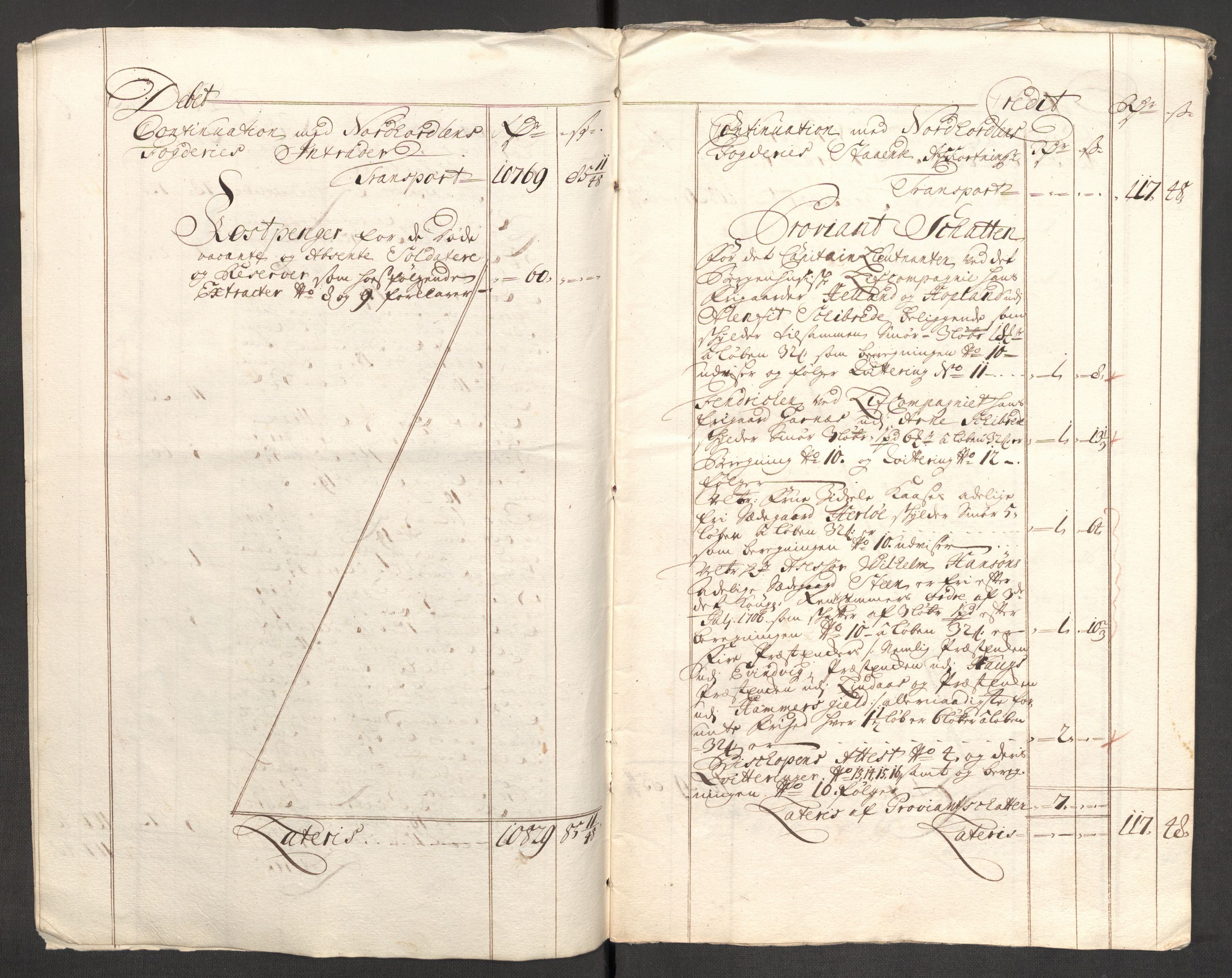 Rentekammeret inntil 1814, Reviderte regnskaper, Fogderegnskap, RA/EA-4092/R51/L3189: Fogderegnskap Nordhordland og Voss, 1708, p. 6