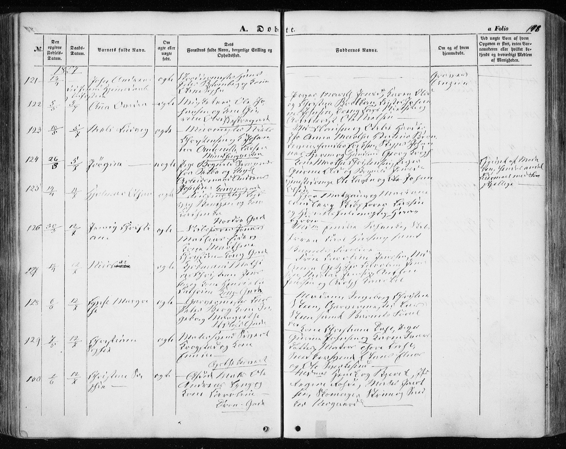 Ministerialprotokoller, klokkerbøker og fødselsregistre - Sør-Trøndelag, AV/SAT-A-1456/601/L0051: Parish register (official) no. 601A19, 1848-1857, p. 178