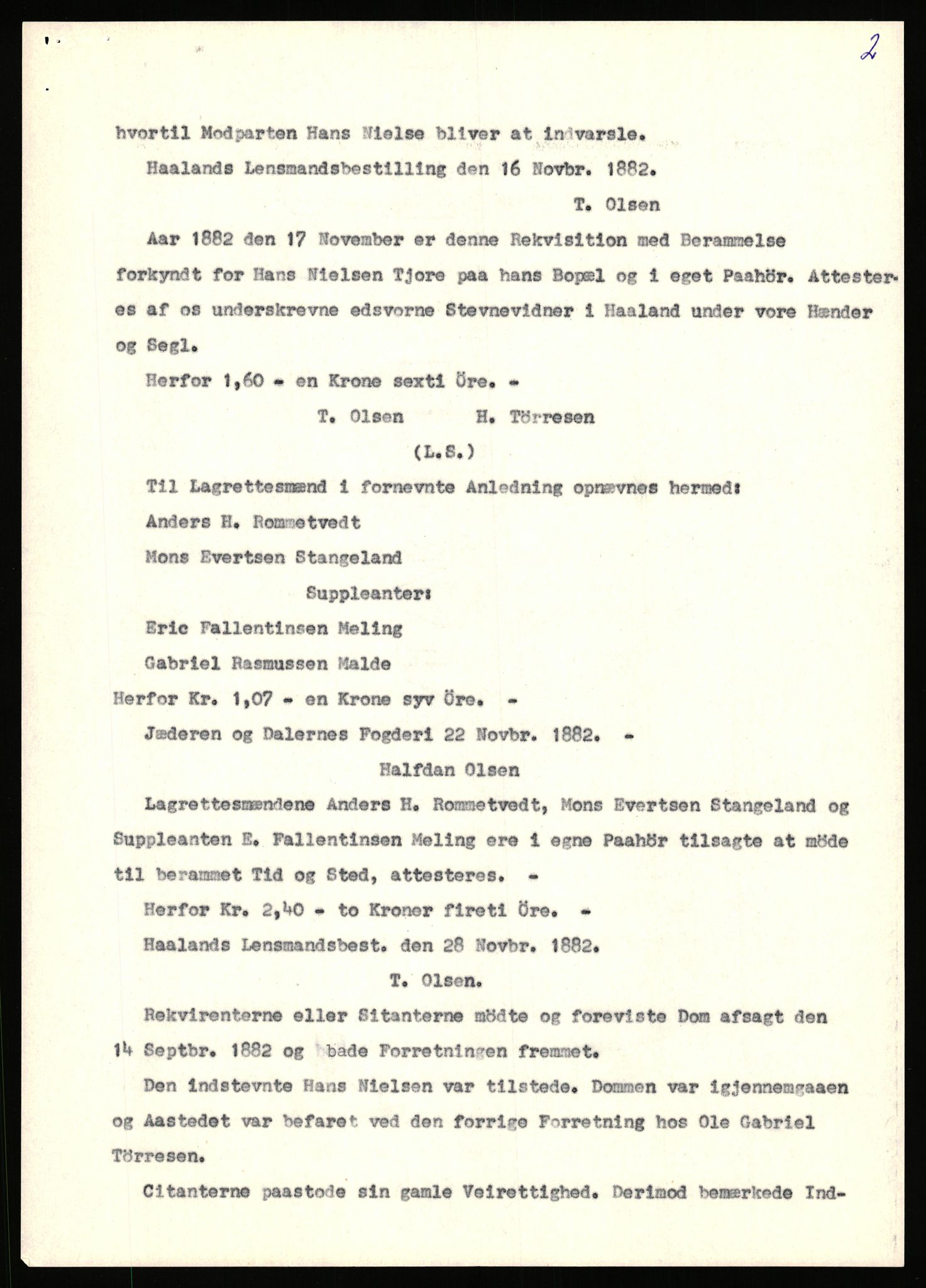 Statsarkivet i Stavanger, AV/SAST-A-101971/03/Y/Yj/L0038: Avskrifter sortert etter gårdsnavn: Hodne - Holte, 1750-1930, p. 333