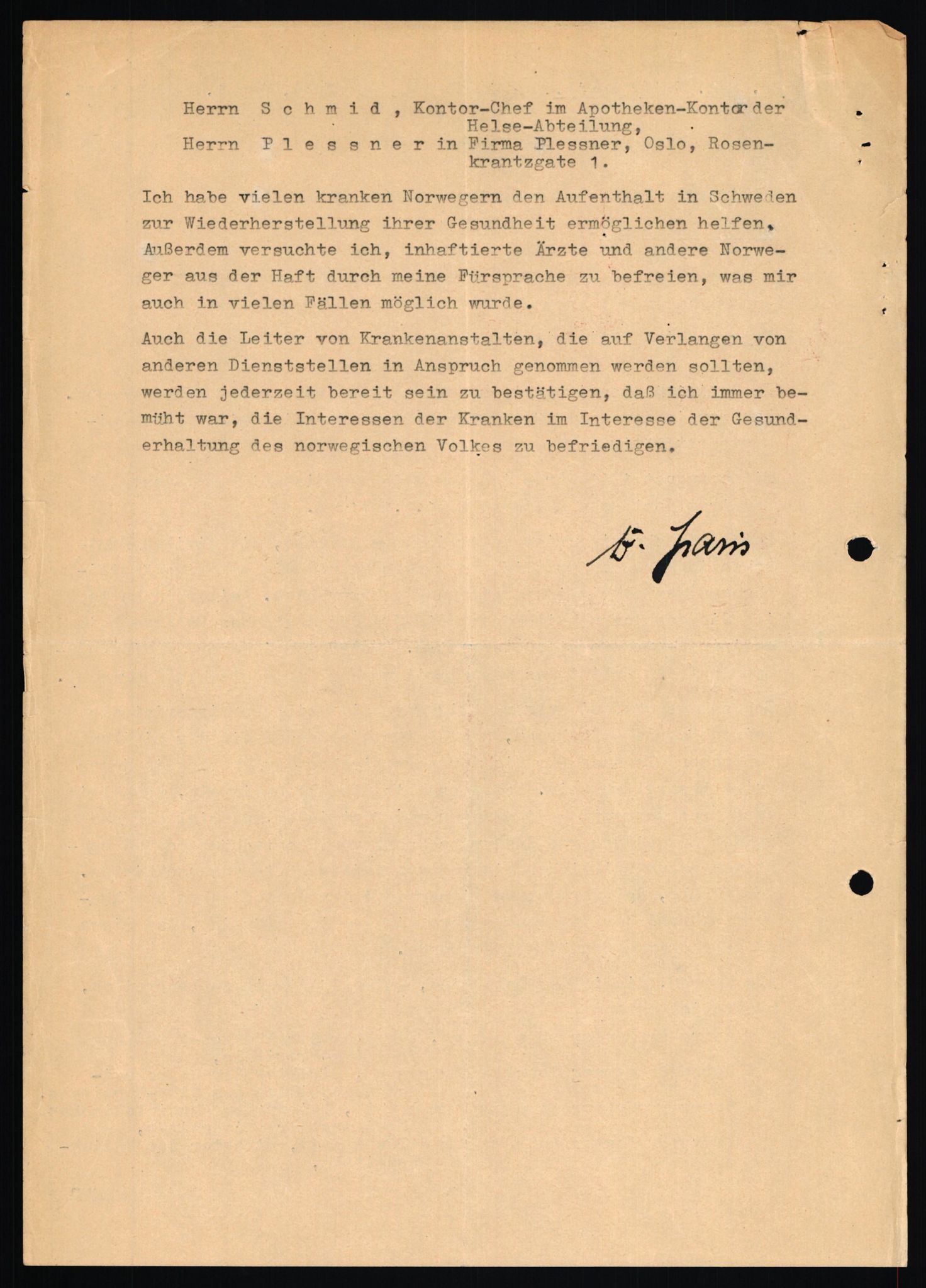 Forsvaret, Forsvarets overkommando II, AV/RA-RAFA-3915/D/Db/L0025: CI Questionaires. Tyske okkupasjonsstyrker i Norge. Tyskere., 1945-1946, p. 366