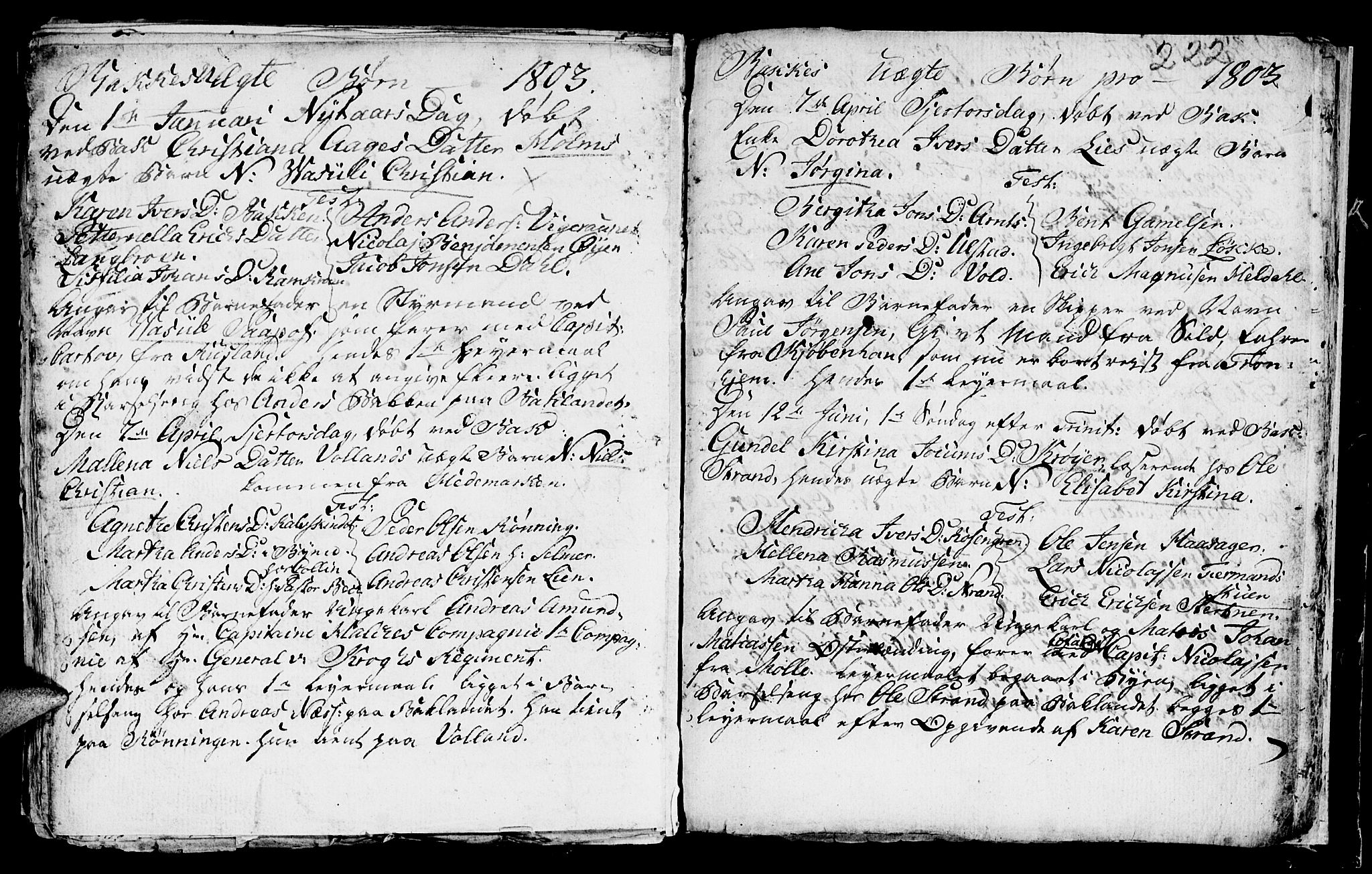 Ministerialprotokoller, klokkerbøker og fødselsregistre - Sør-Trøndelag, SAT/A-1456/604/L0218: Parish register (copy) no. 604C01, 1754-1819, p. 222