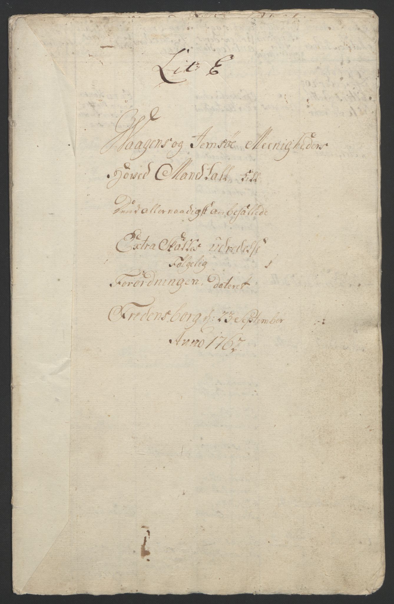 Rentekammeret inntil 1814, Reviderte regnskaper, Fogderegnskap, RA/EA-4092/R67/L4747: Ekstraskatten Vesterålen, Andenes og Lofoten, 1762-1766, p. 100