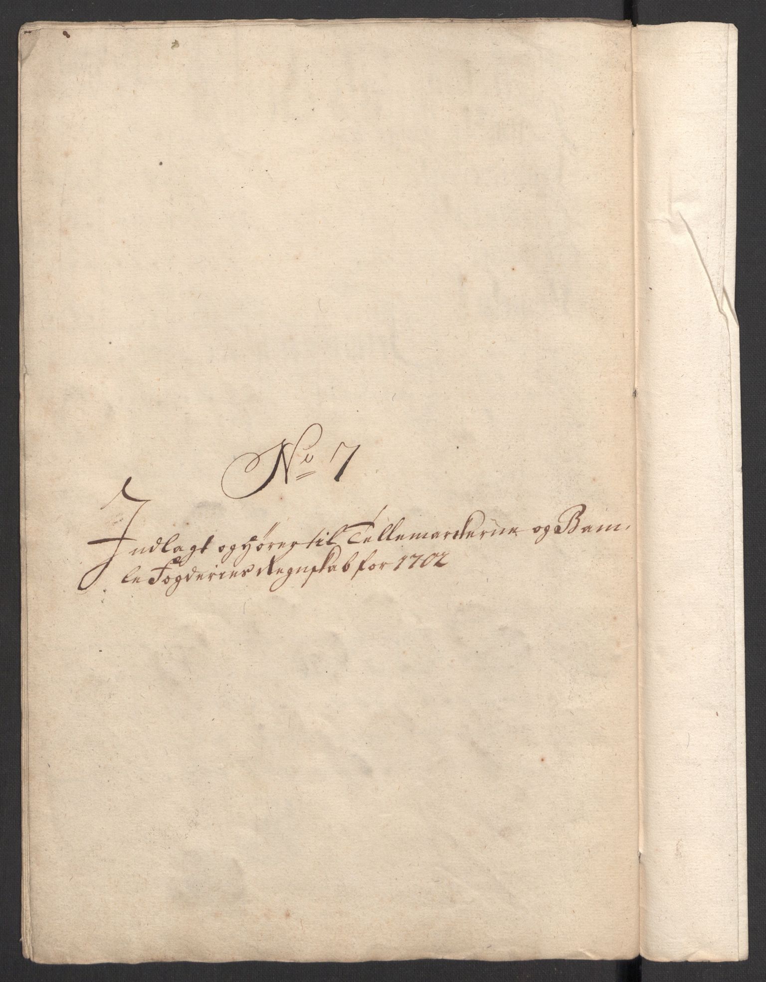 Rentekammeret inntil 1814, Reviderte regnskaper, Fogderegnskap, AV/RA-EA-4092/R36/L2107: Fogderegnskap Øvre og Nedre Telemark og Bamble, 1702, p. 87
