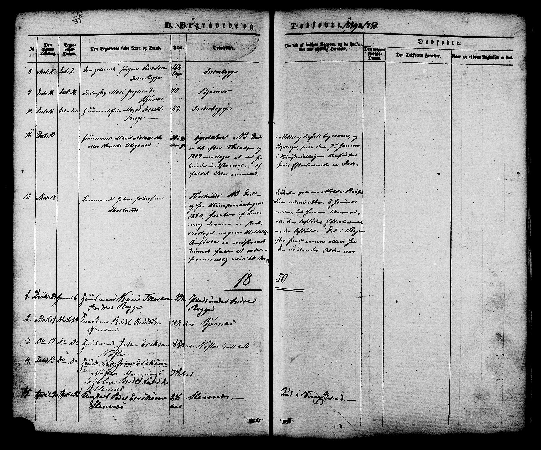 Ministerialprotokoller, klokkerbøker og fødselsregistre - Møre og Romsdal, SAT/A-1454/552/L0637: Parish register (official) no. 552A01, 1845-1879, p. 237