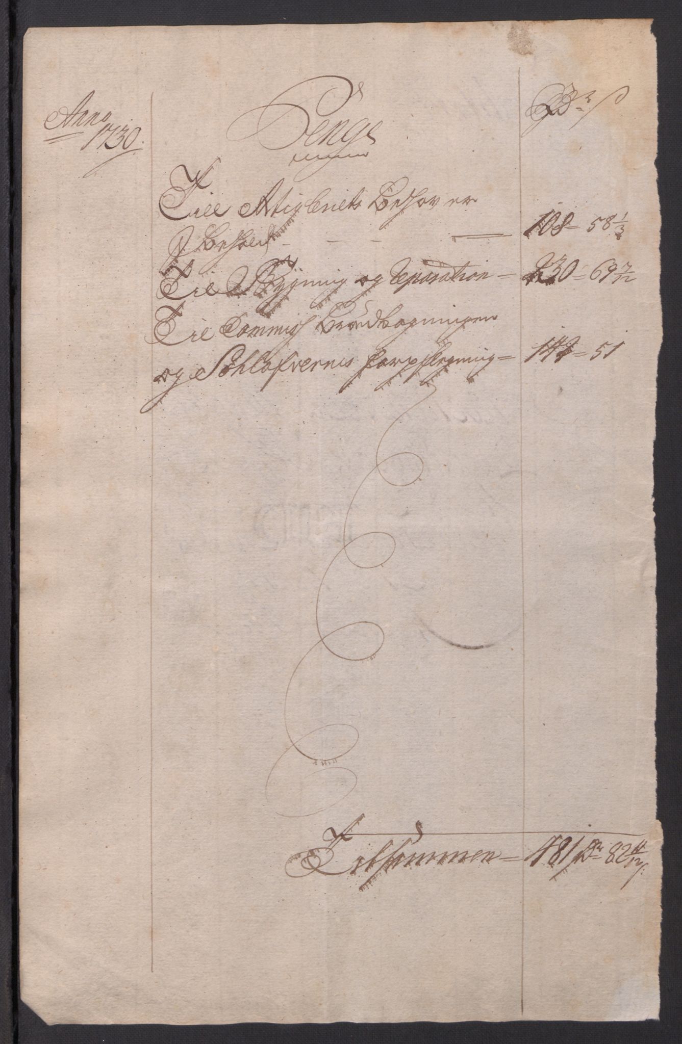 Kommanderende general (KG I) med Det norske krigsdirektorium, AV/RA-EA-5419/D/L0154: Fredriksten festning: Brev, inventarfortegnelser og regnskapsekstrakter, 1730-1739, p. 6