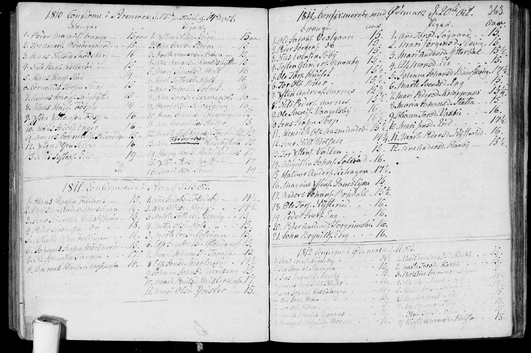 Aremark prestekontor Kirkebøker, SAO/A-10899/F/Fa/L0004: Parish register (official) no. I 4, 1796-1814, p. 363